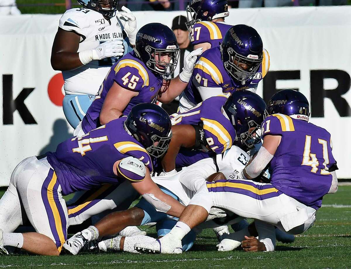 UAlbany football trounced 45-26 by Rhode Island