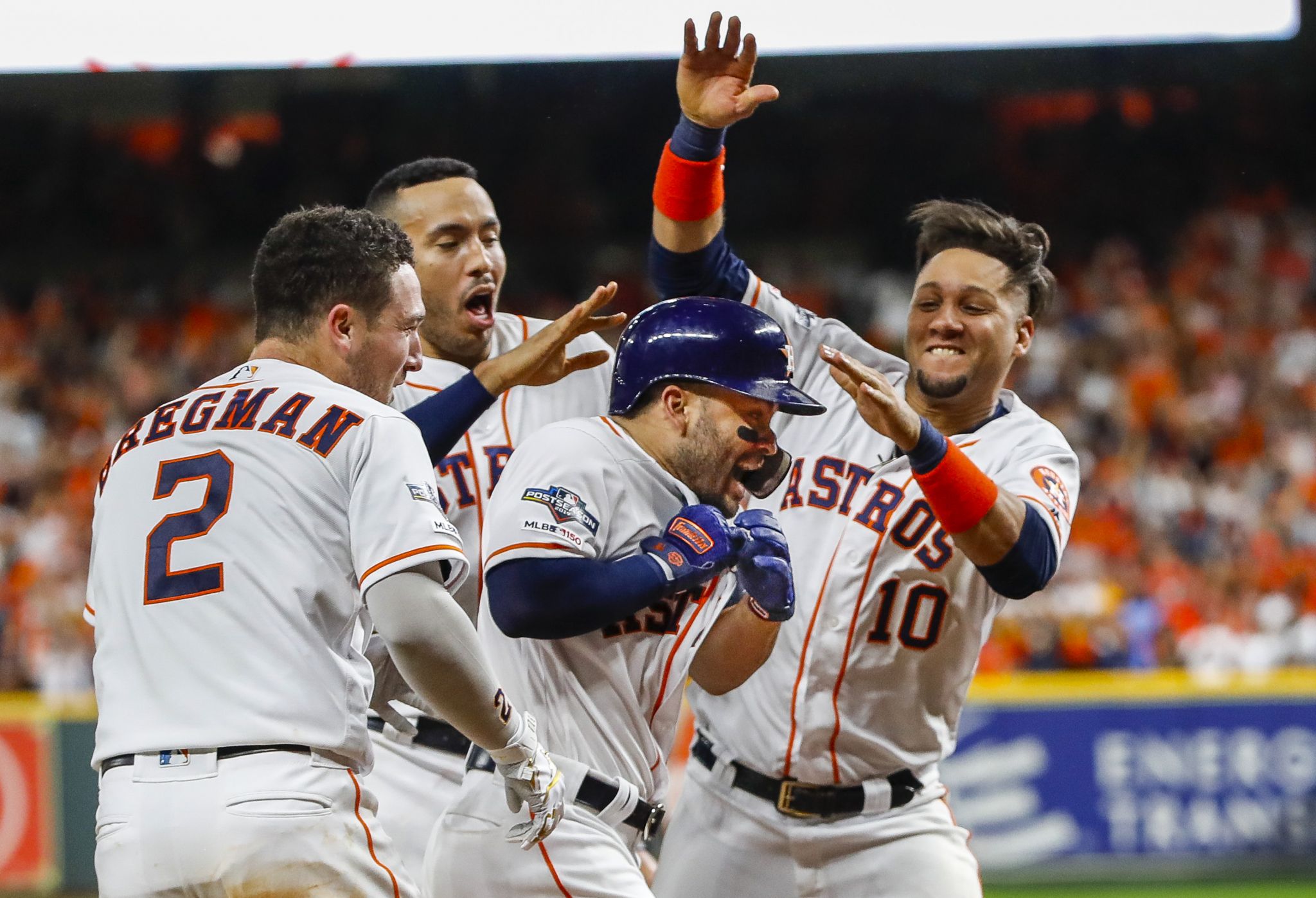 George Springer, Astros beat Rays to force Game 7 in ALCS - Los
