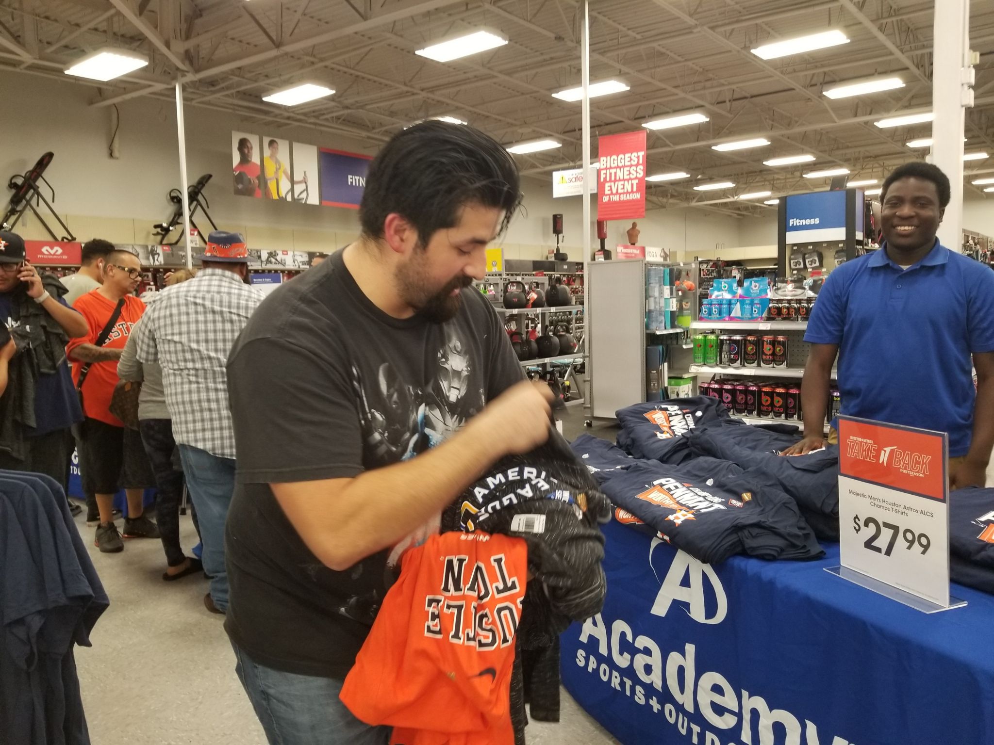 Academy selling official Houston Astros AL Championship apparel