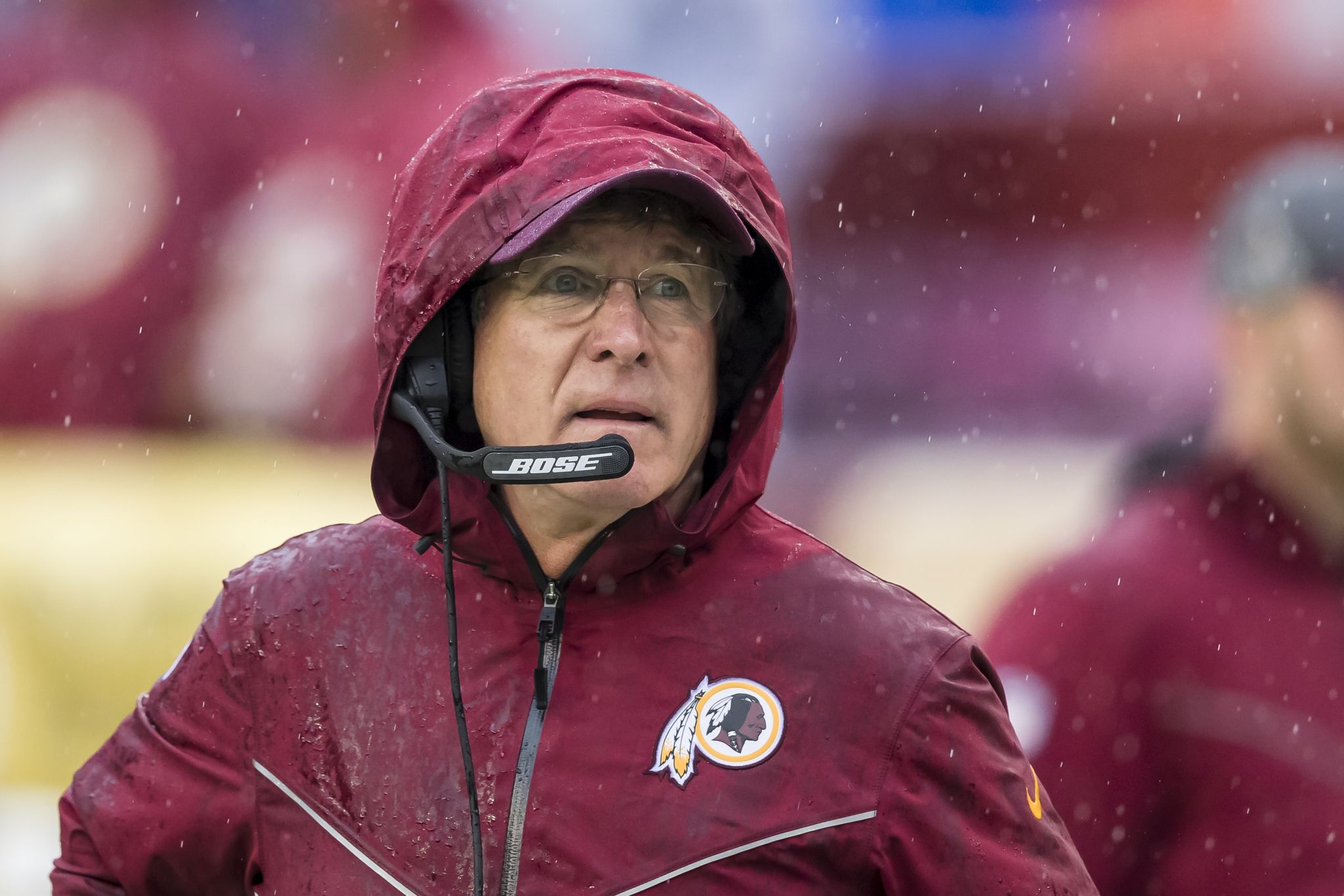 Drenching rain turns 49ers game into giant slip-n-slide