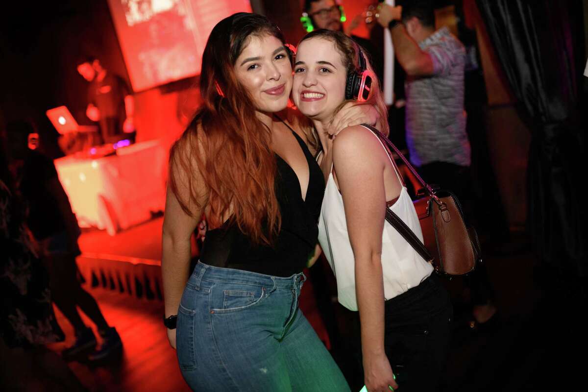 Silent Disco at 40 Below in Downtown Houston on Saturday, October 19, 2019