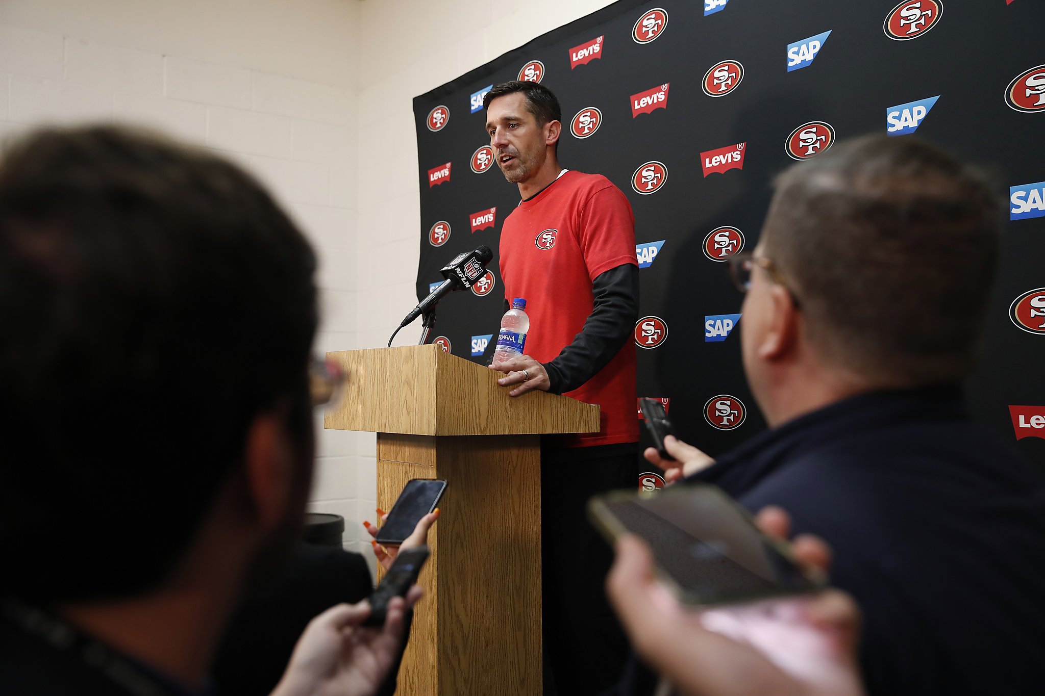 What the 49ers are saying after dropping their rain-soaked season