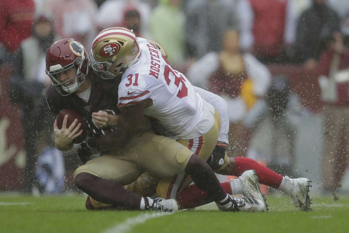 Redskins lose to 49ers, 9-0, in a sloppy, rain-soaked game - The Washington  Post