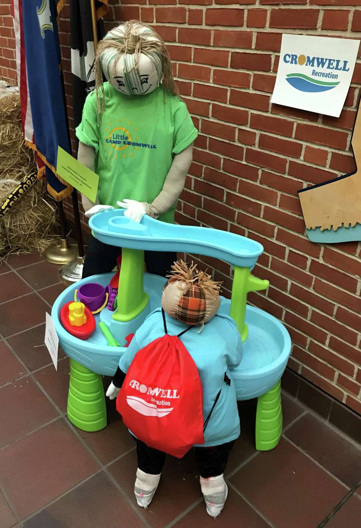 Cromwell will hold It’s second annual scarecrow contest, the brainchild of Senior Center Director Amy Saada. Little Camp Cromwell was created by the Recreation Department.