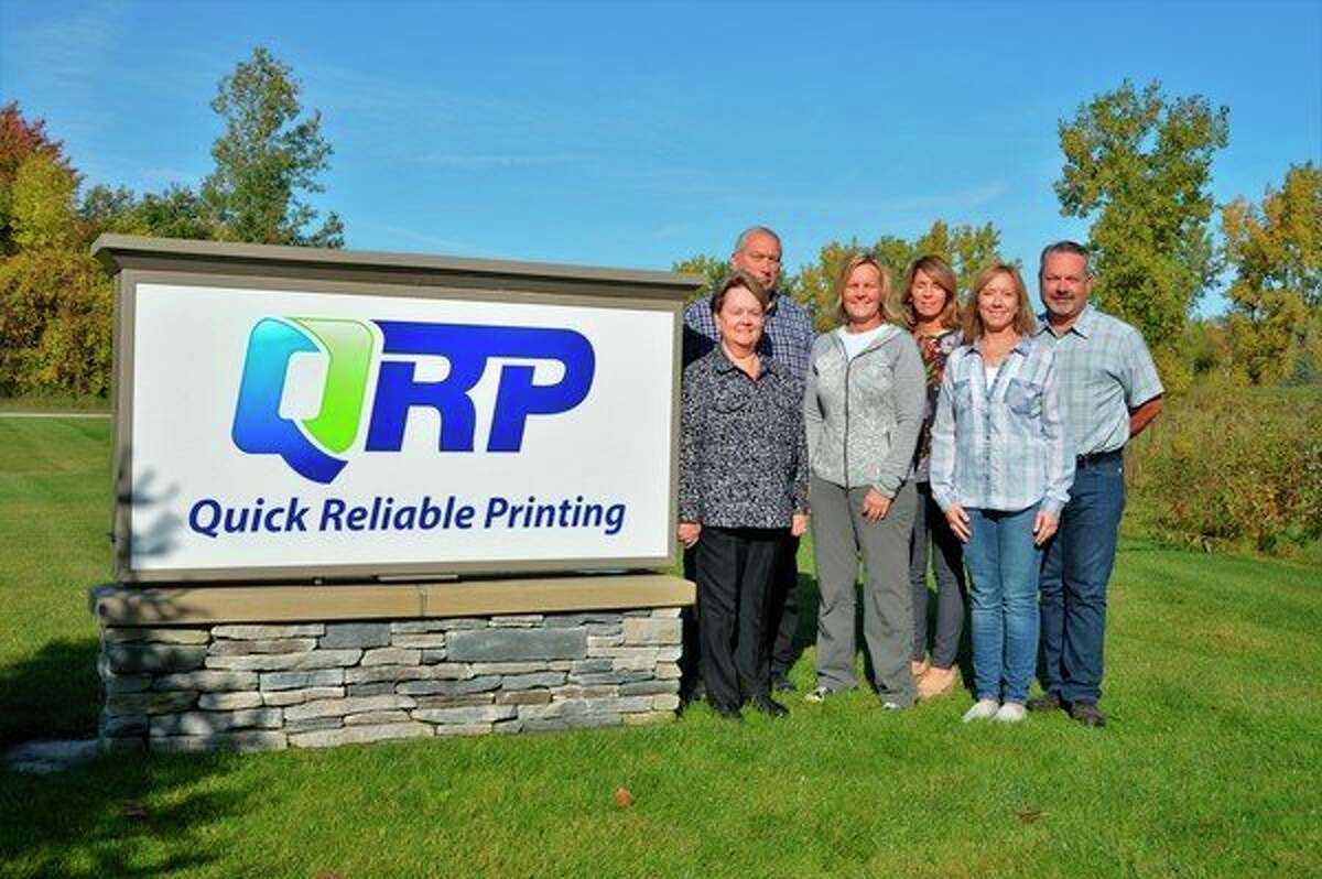 Quick Reliable Printing, a Midland-based printing company, is owned by Nancy and Bob Anderson and has employed their adult children -- Amy Anderson, Rob Anderson, Jenny Schaefer and Melissa Anderson -- at one point, if not currently. (Ashley Schafer/Ashley.Schafer@hearstnp.com)
