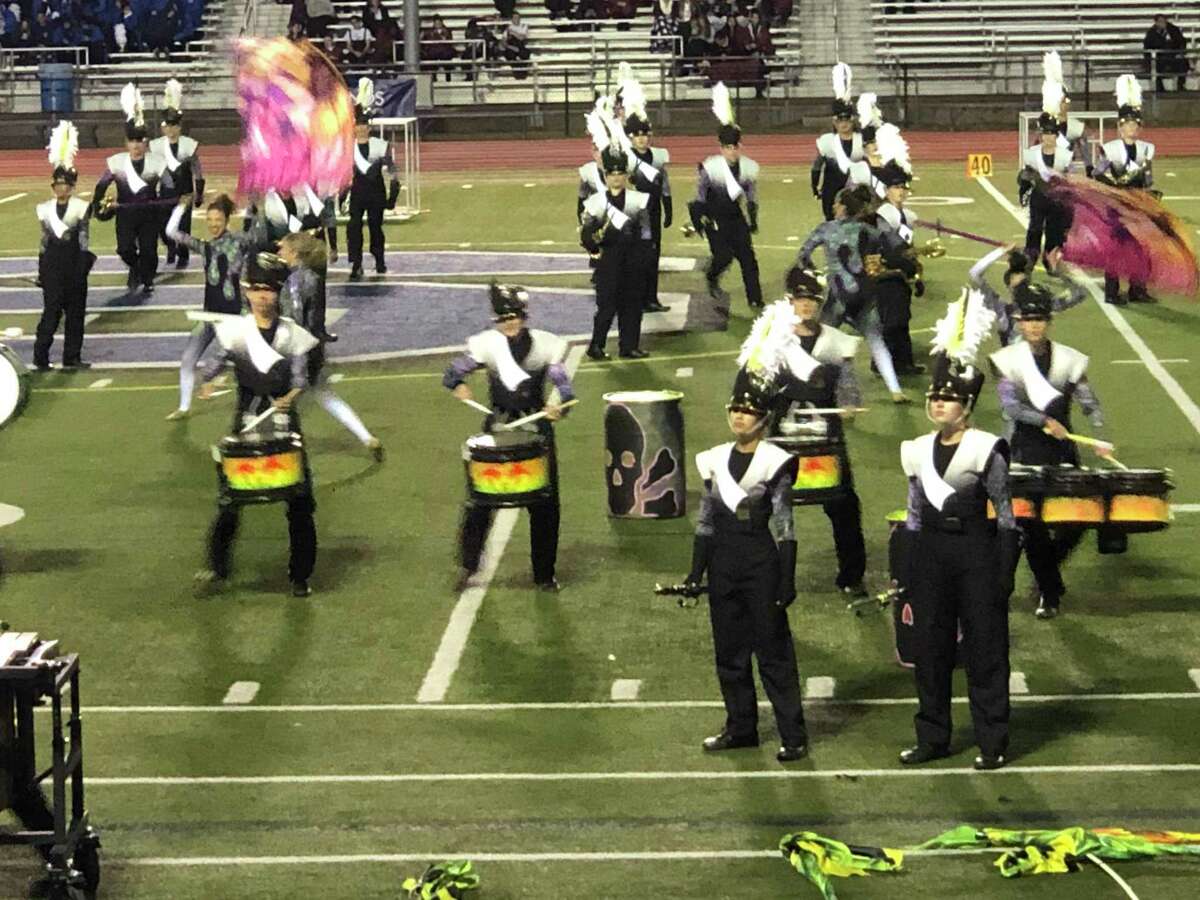 Marching band takes first place
