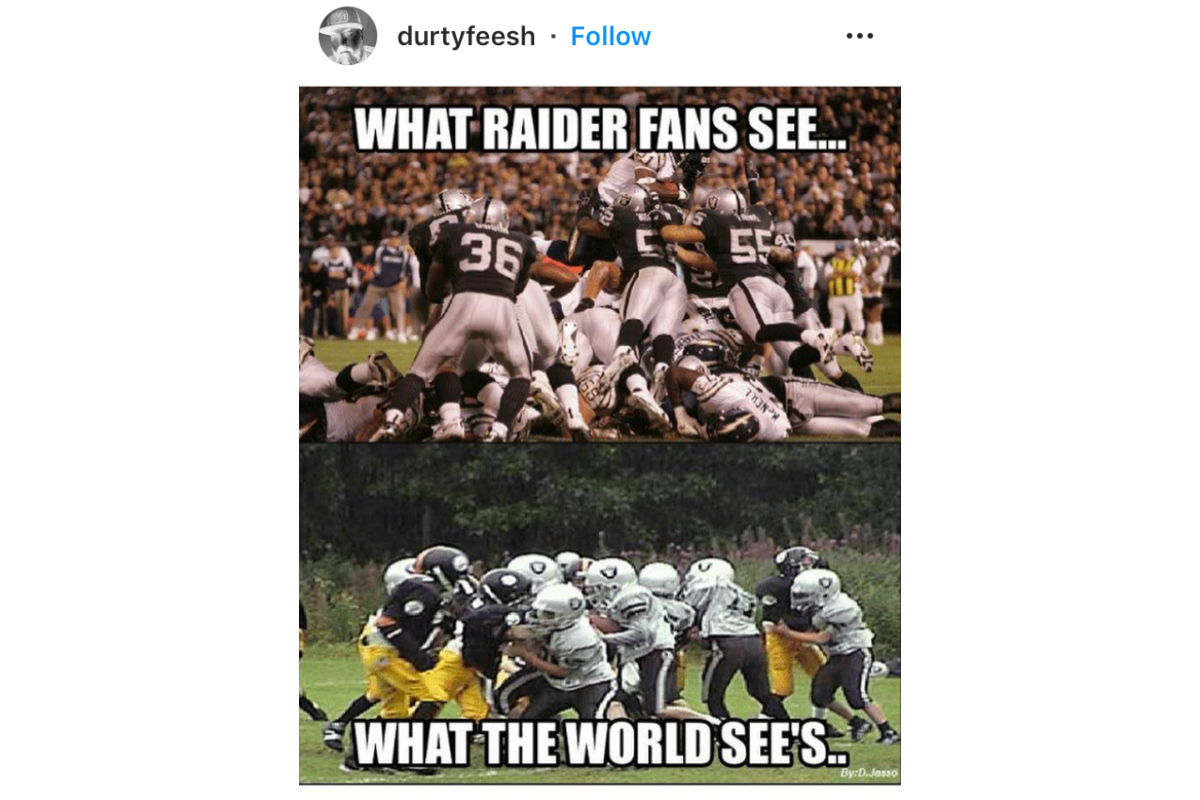 raiders vs 49ers meme