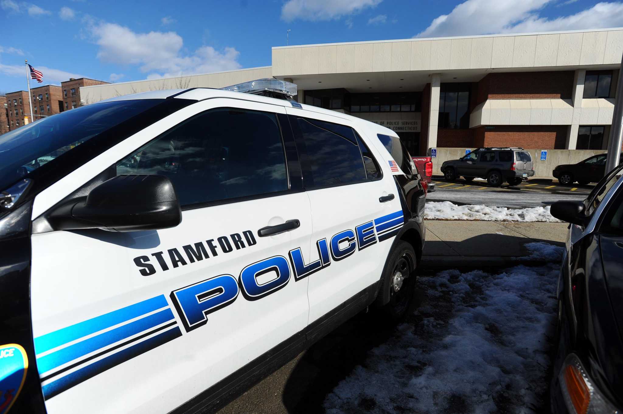 Police Trio used bat to break car window in Stamford