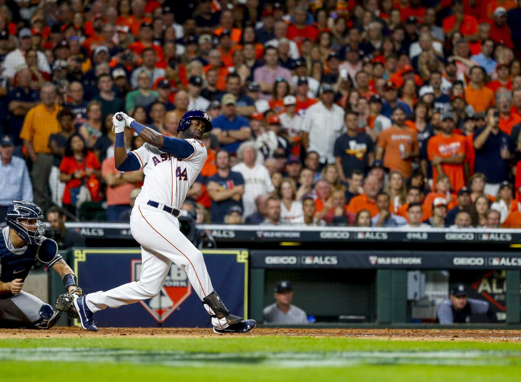 For Yordan Alvarez, it just takes one swing to make a difference