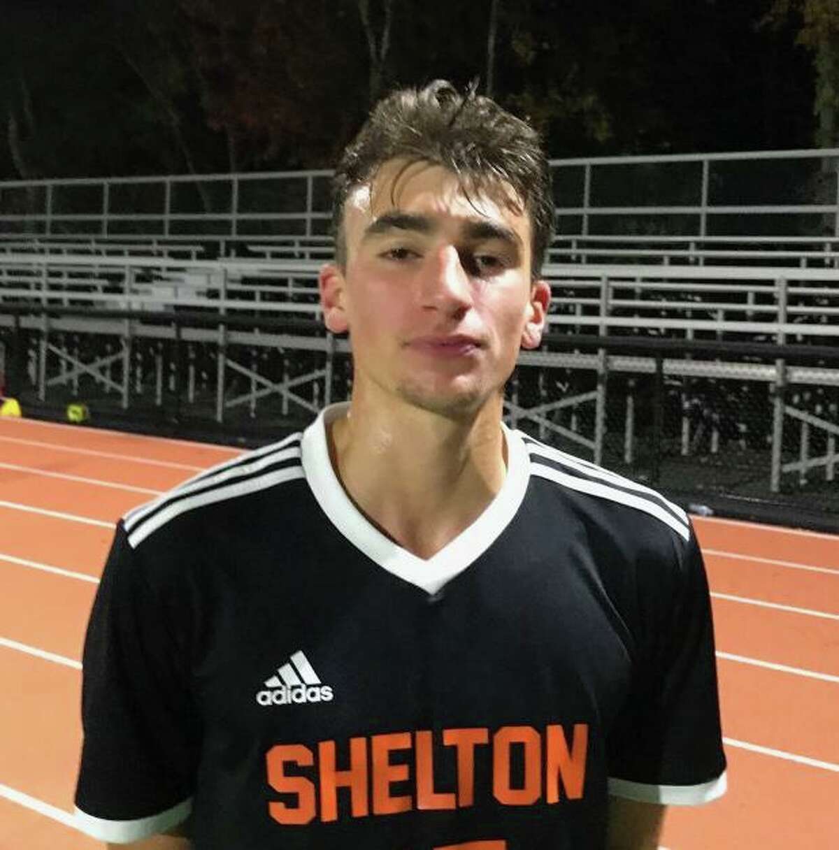 Mark Gergely scored two goals and had a pair of assists for Shelton.