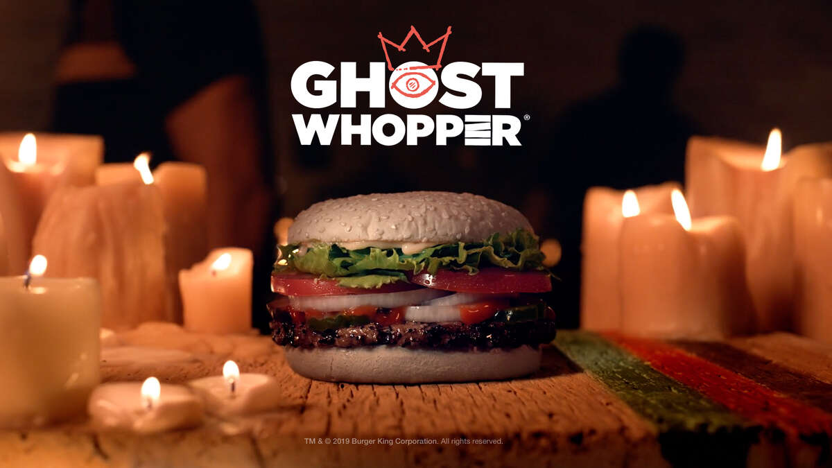 Burger King selected San Antonio to be the sole Texas city where the new Ghost Whopper to appear for the Halloween season. 