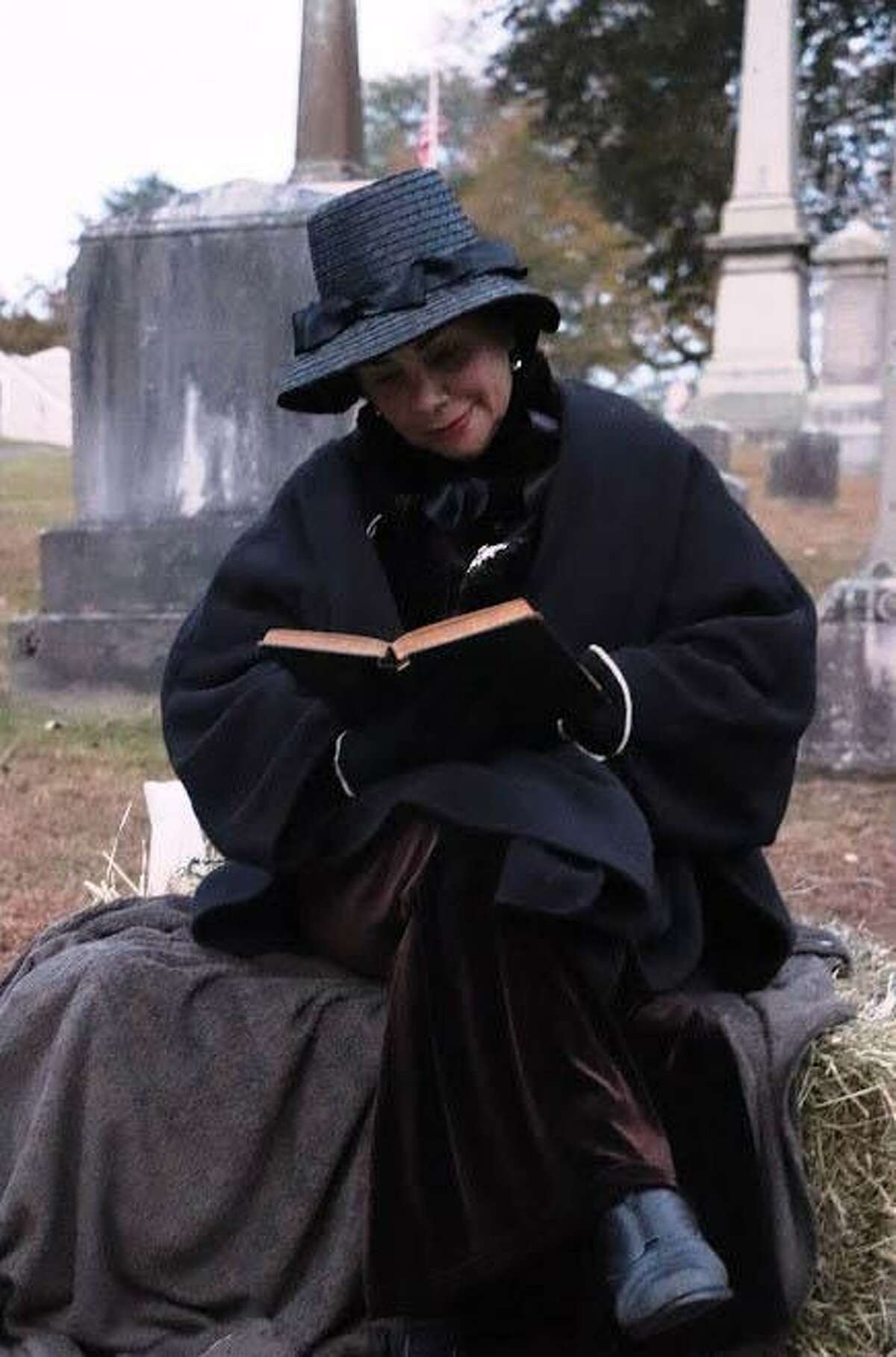 The 12th annual Washington Green Cemetery Tour will be held Oct. 25 from 6:30 to 8:30 p.m. A rain date of Oct. 27 is planned. Above, Bibiana Andreli portrays Abigail Gunn.
