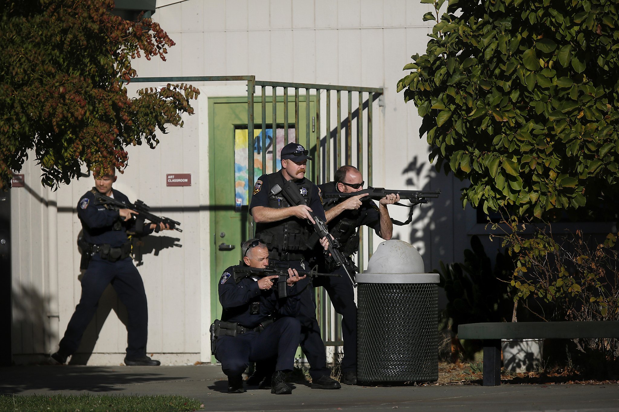 A shooting has been reported Tuesday morning at Ridgway High School in Sant...