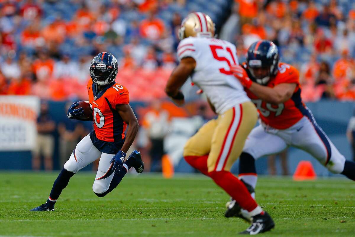 October 15, 2017: Denver Broncos wide receiver Emmanuel Sanders