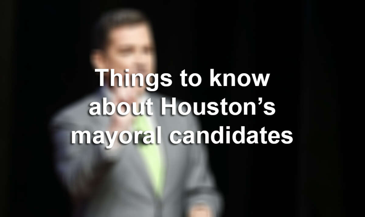 >> Keep clicking through the following gallery to learn everything you need to know about the candidates in Houston's mayoral race.