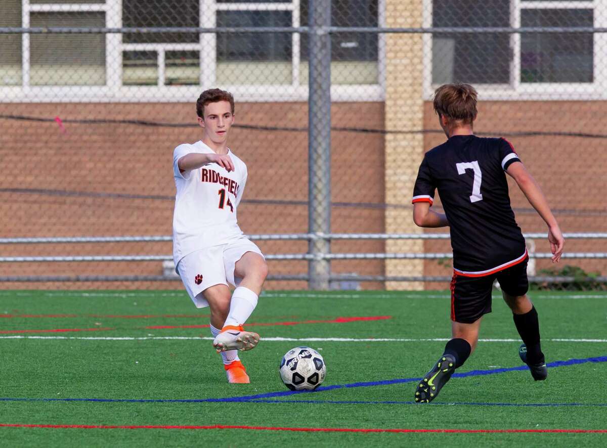 Chad Eskenazi has been part of a strong defense for the Ridgefield boys soccer team.
