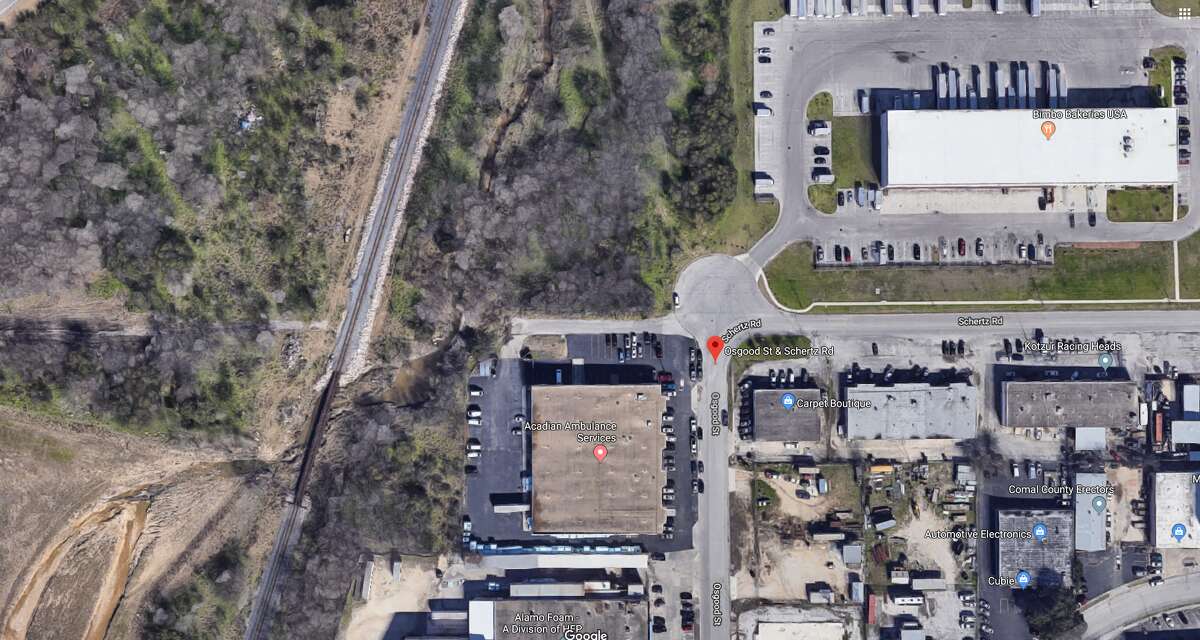 One person is hospitalized after getting hit by a train on the Northeast Side. This is the approximate area in which the accident occurred.