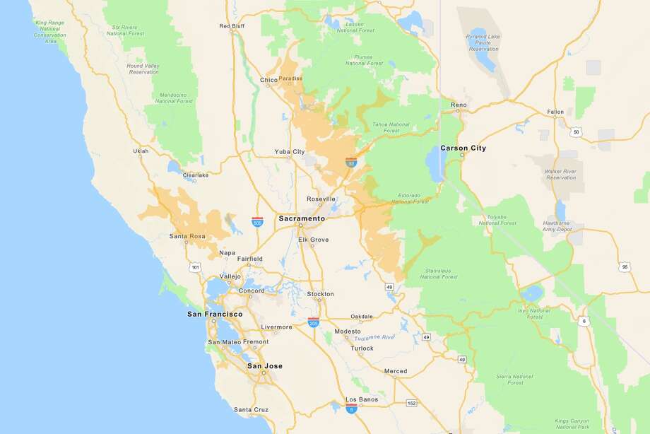 City Utilities Power Outage Map Here's where and when PG&E will shut off power in the Bay Area 