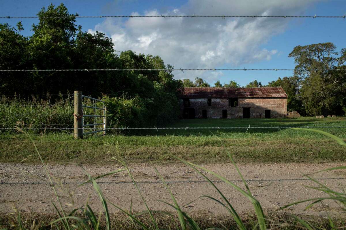 A large brick building called a "purgery" in Sienna Plantation, an enormous master-planned community, reportedly dates to before the Civil War and was involved in the sugar-making process, which depended on slave labor. It was photographed on Thursday, Oct. 10, 2019, in Missouri City.