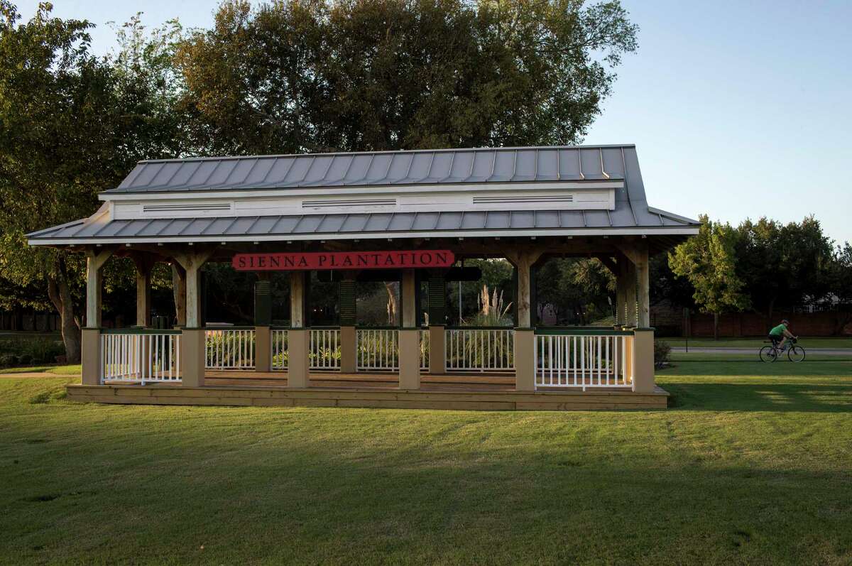 A history park in Sienna Plantation, photographed on Thursday, Oct. 10, 2019, in Missouri City. According to signs at the park, the land that became Sienna Plantation was originally part of Stephen F. Austin's "Old Three Hundred" colony. By 1860, the area became the Waters Plantation, named for Jonathan D. Waters, and it used slave labor to produce sugar, cotton and other crops. Waters at one point became the wealthiest man in Fort Bend County and one of the largest slave owners. From 1875-1911, the plantation, under different ownership, depended on the convict-leasing system, former slaves and wage workers for labor.