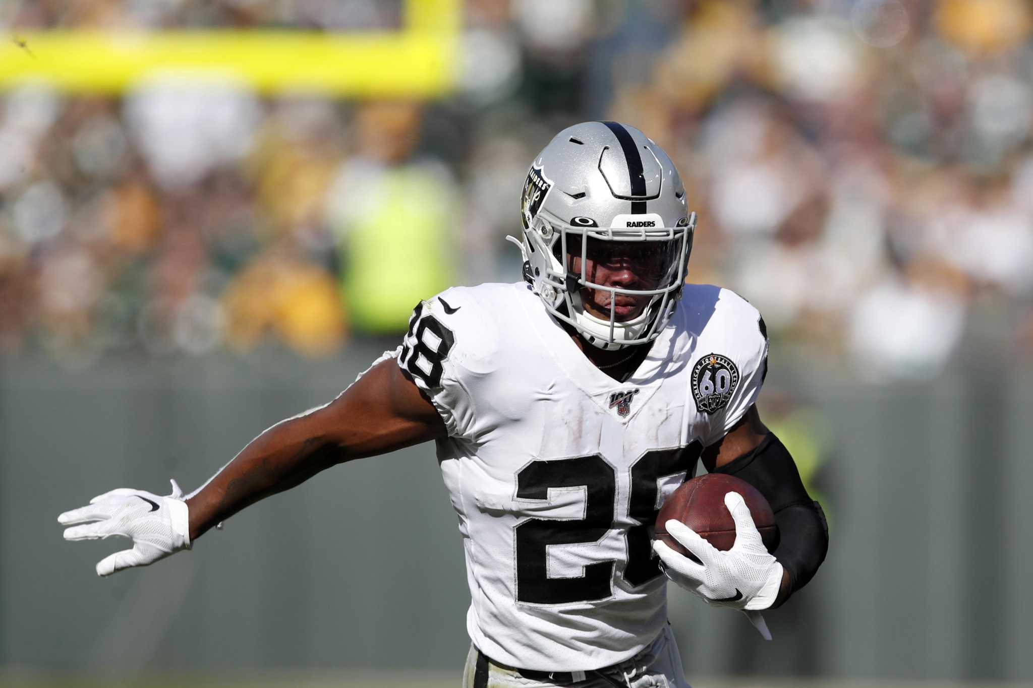 Raiders rest rookie running back Josh Jacobs for preseason opener