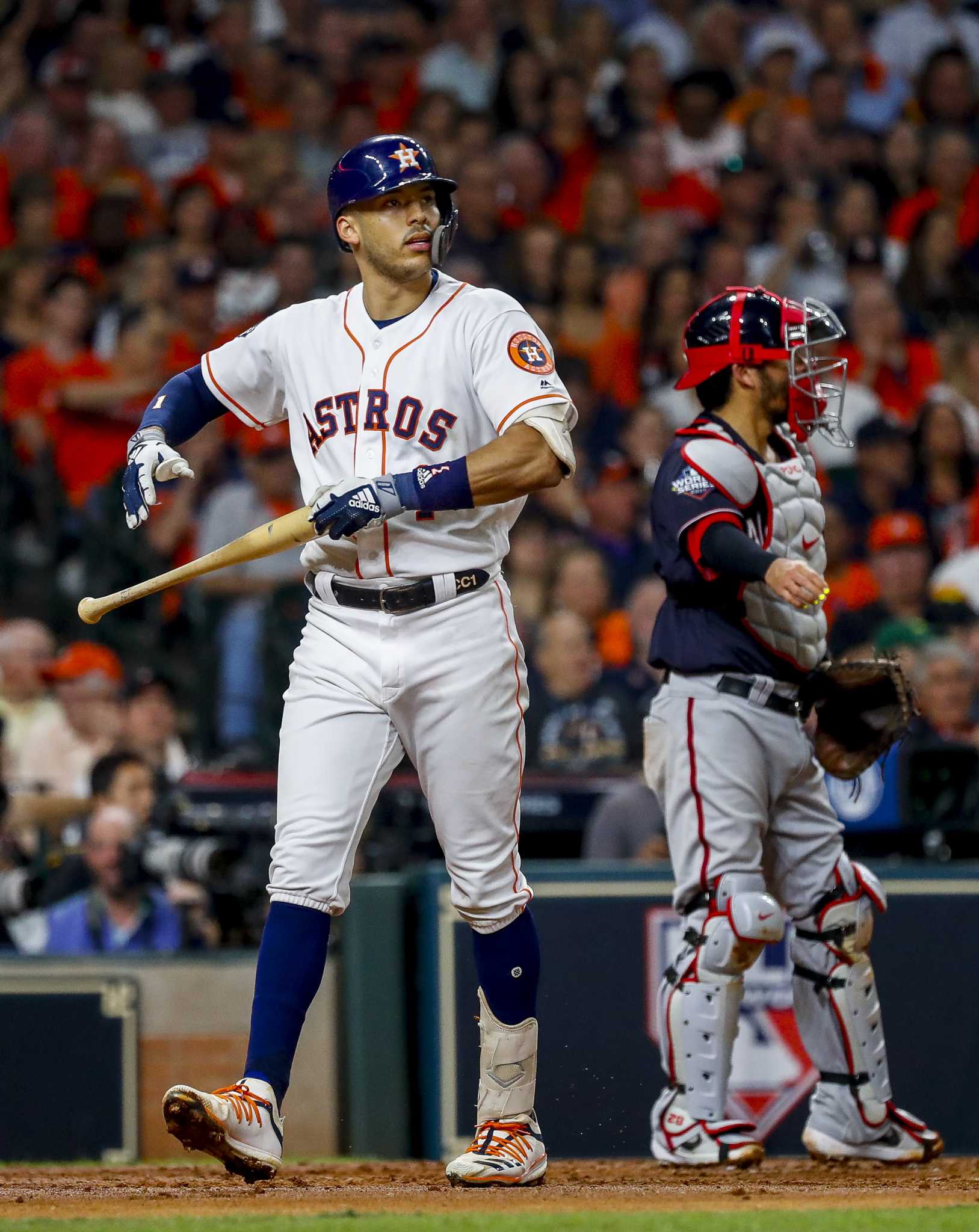 Astros lose World Series opener to Nats after sordid week off the field, World Series