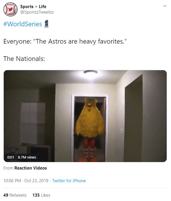 Astros take Game 2: Best memes and tweets from the World Series