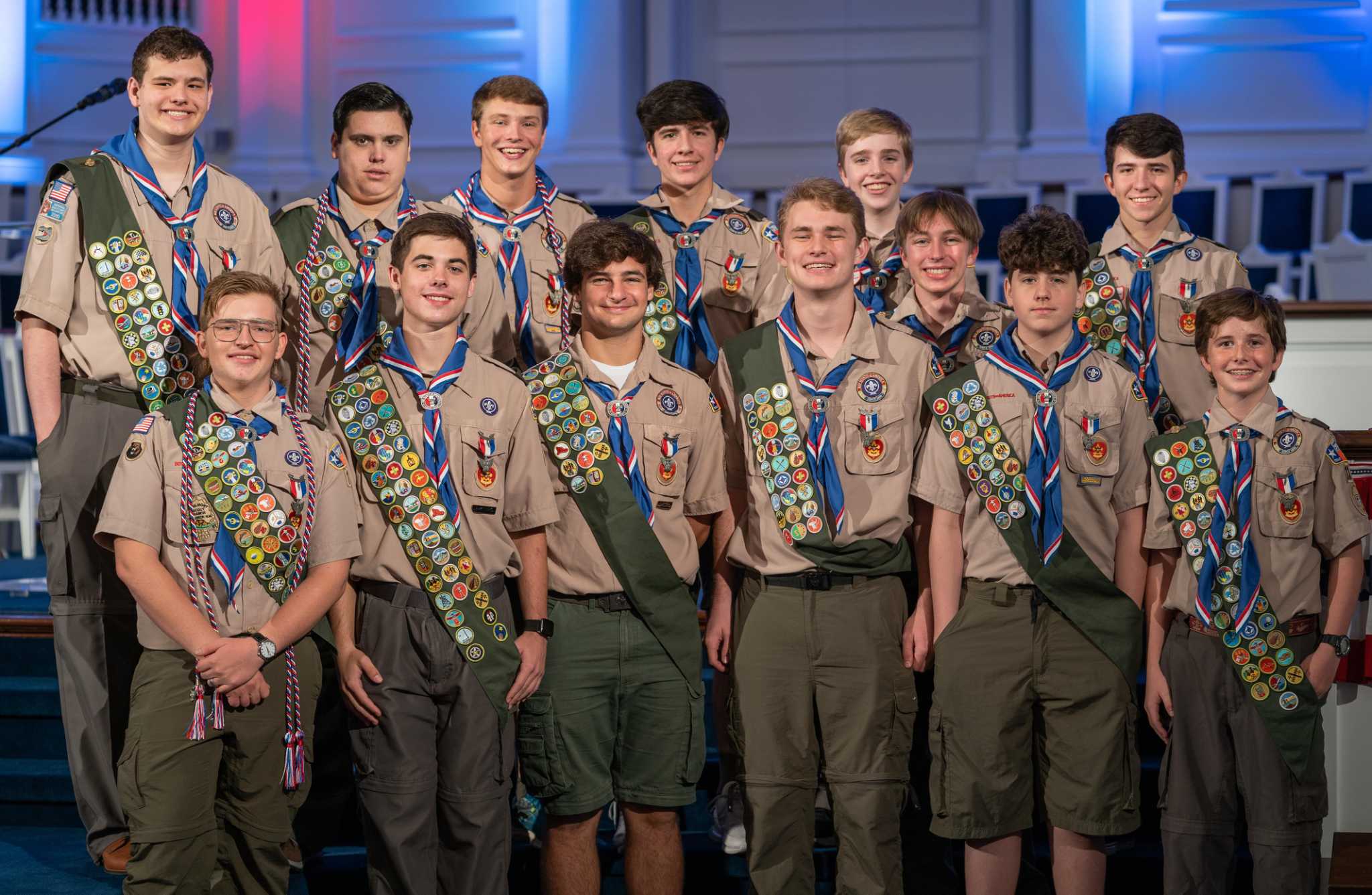 13 New Eagle Scouts From Troop 13 Houston Scouts Earn Boy Scouts
