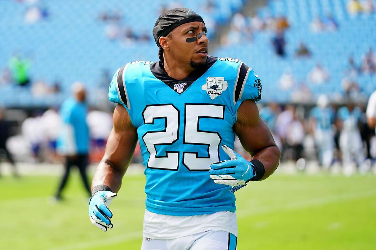 Eric Reid had fun as a linebacker, but likes being back at safety