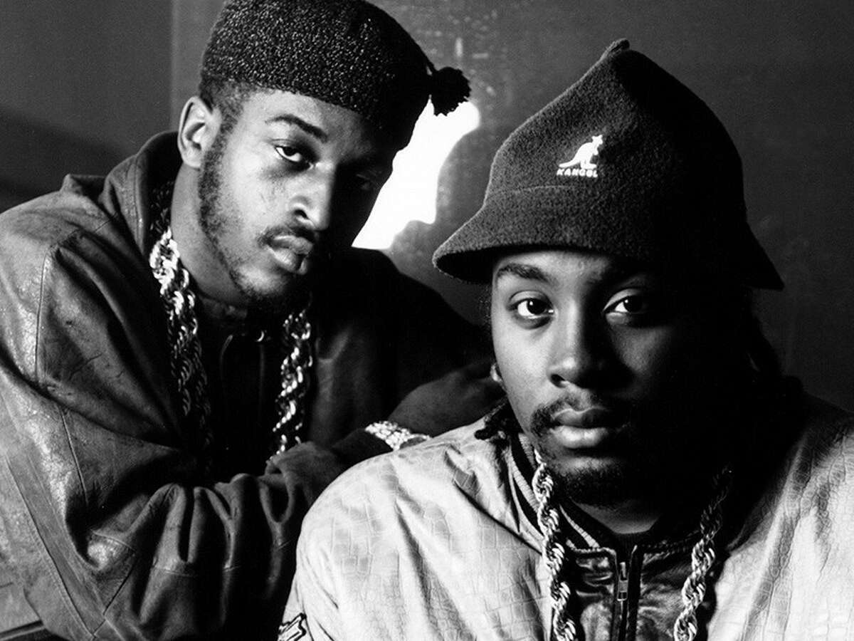 DJ Eric B., Rakim back in the day. (Getty Images)