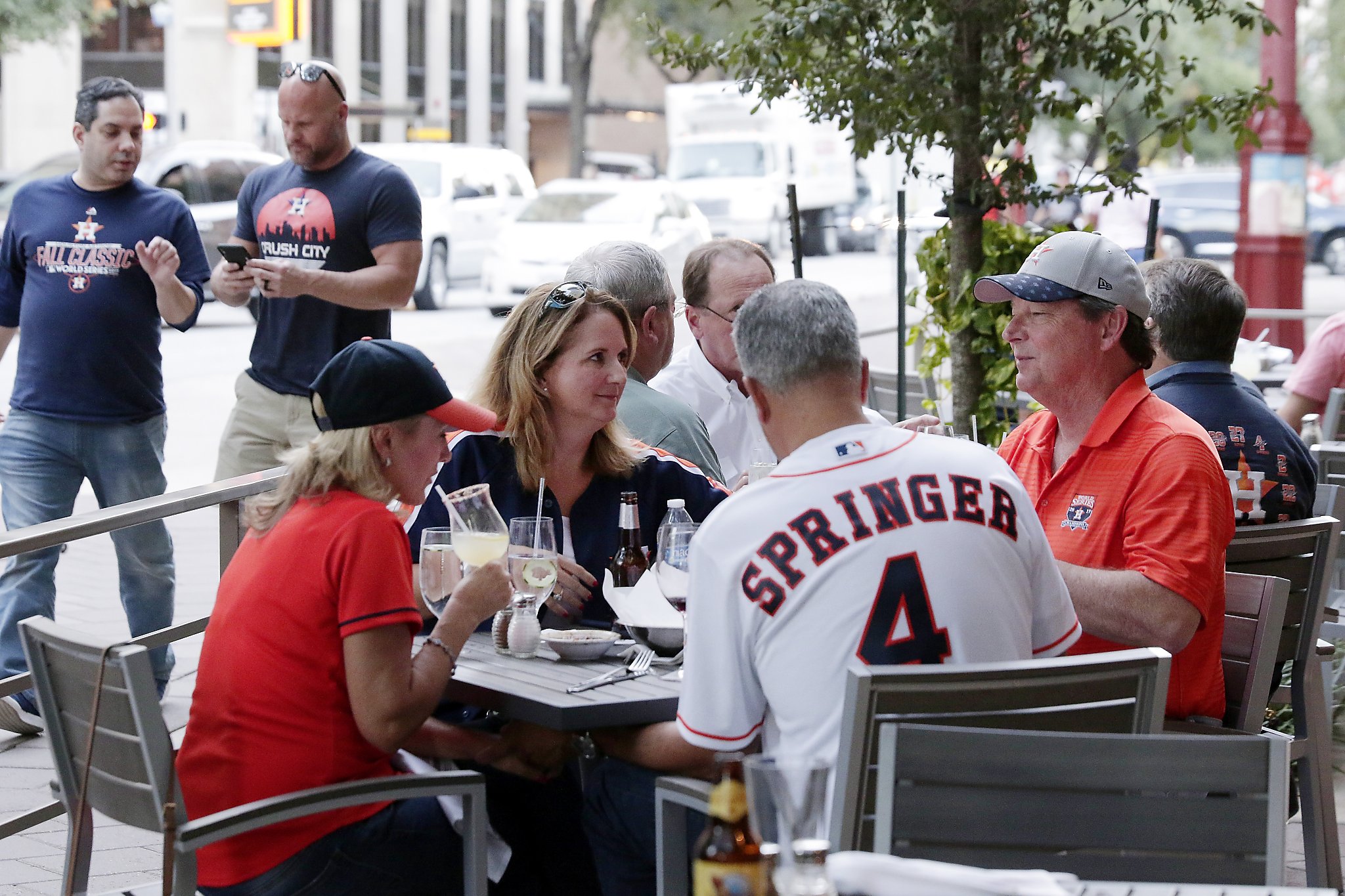 Astros opening day Where to eat near Minute Maid Park