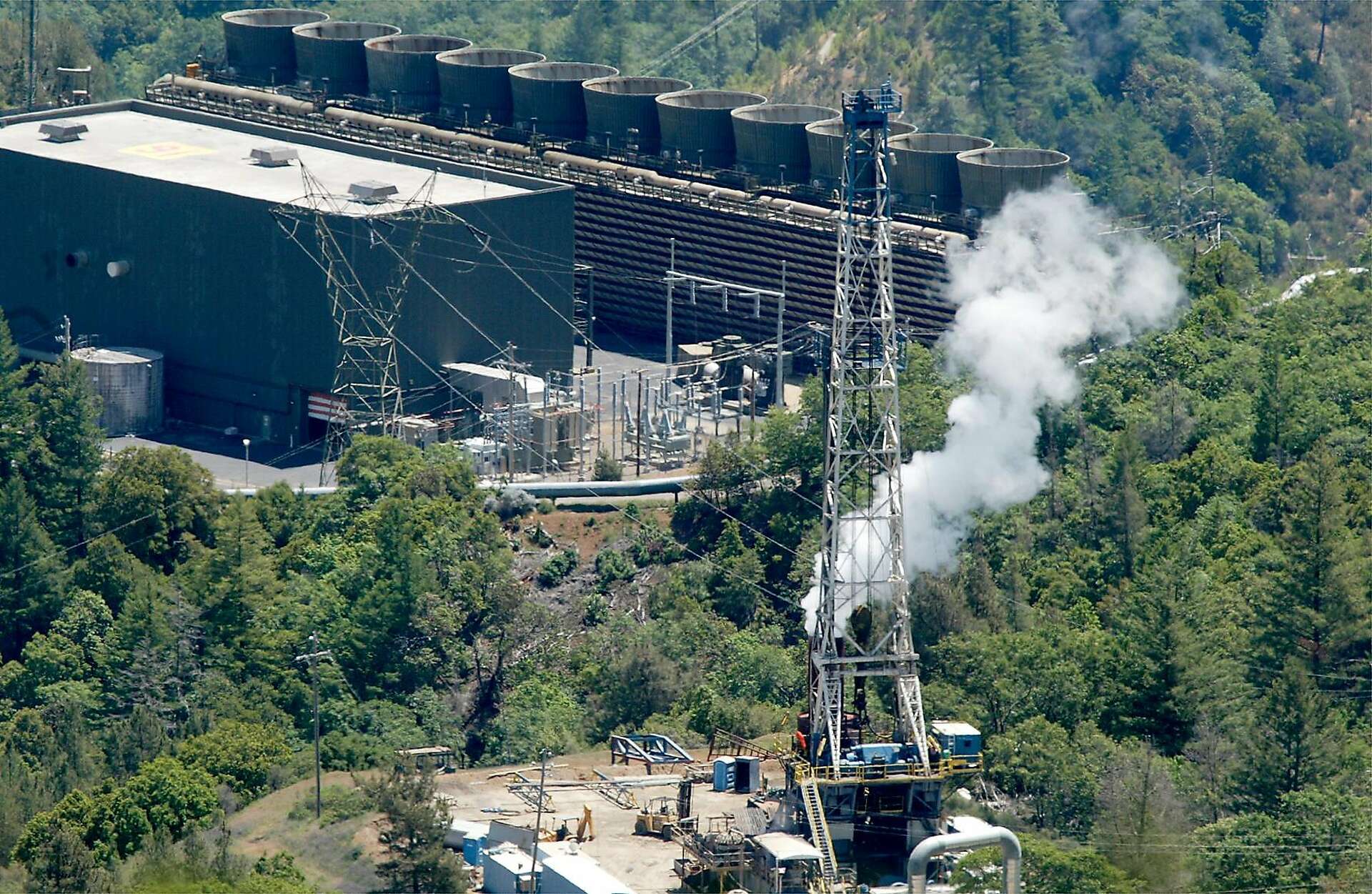 What are the Geysers, the geothermal plant near Kincade Fire's origin?