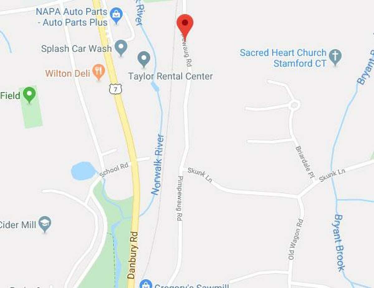 A portion of Pimpewaug Road in Wilton will be closed on Wednesday, Oct. 30, 2019.