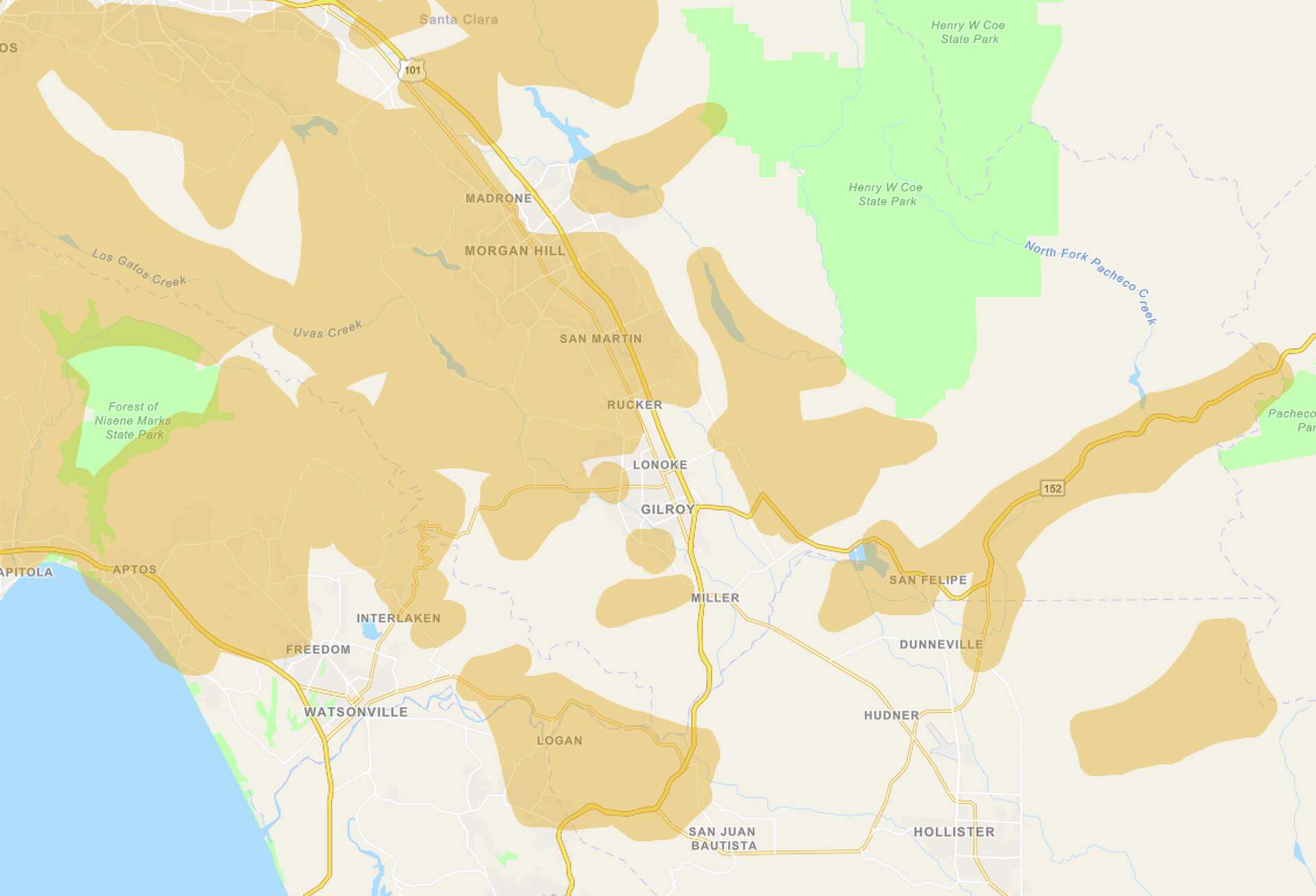 When PG&E cuts power Saturday, much of Bay Area will be in dark