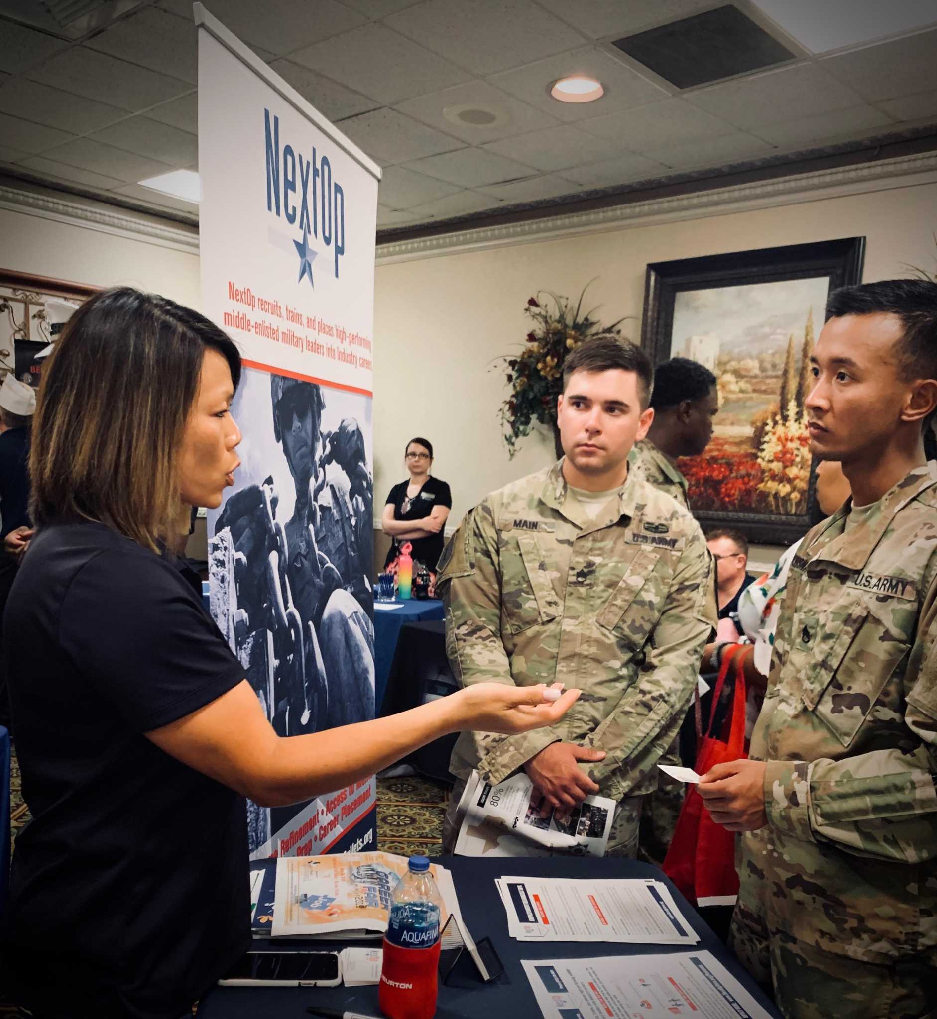 Organizations ready to help veterans transitioning into workforce