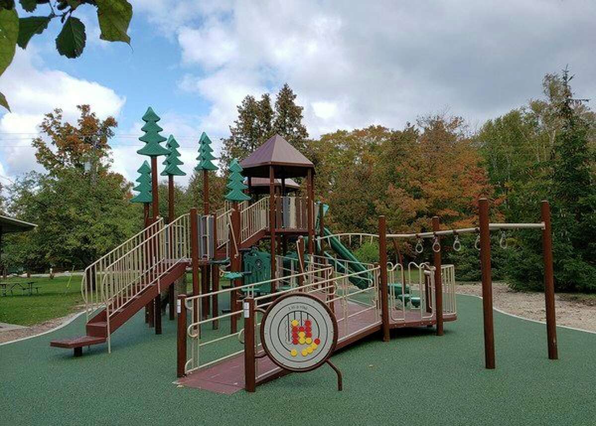 A ribbon cutting will be held on Tuesday at 11 a.m. for Leelanau State Park's new accessible playground. (Courtesy photo)