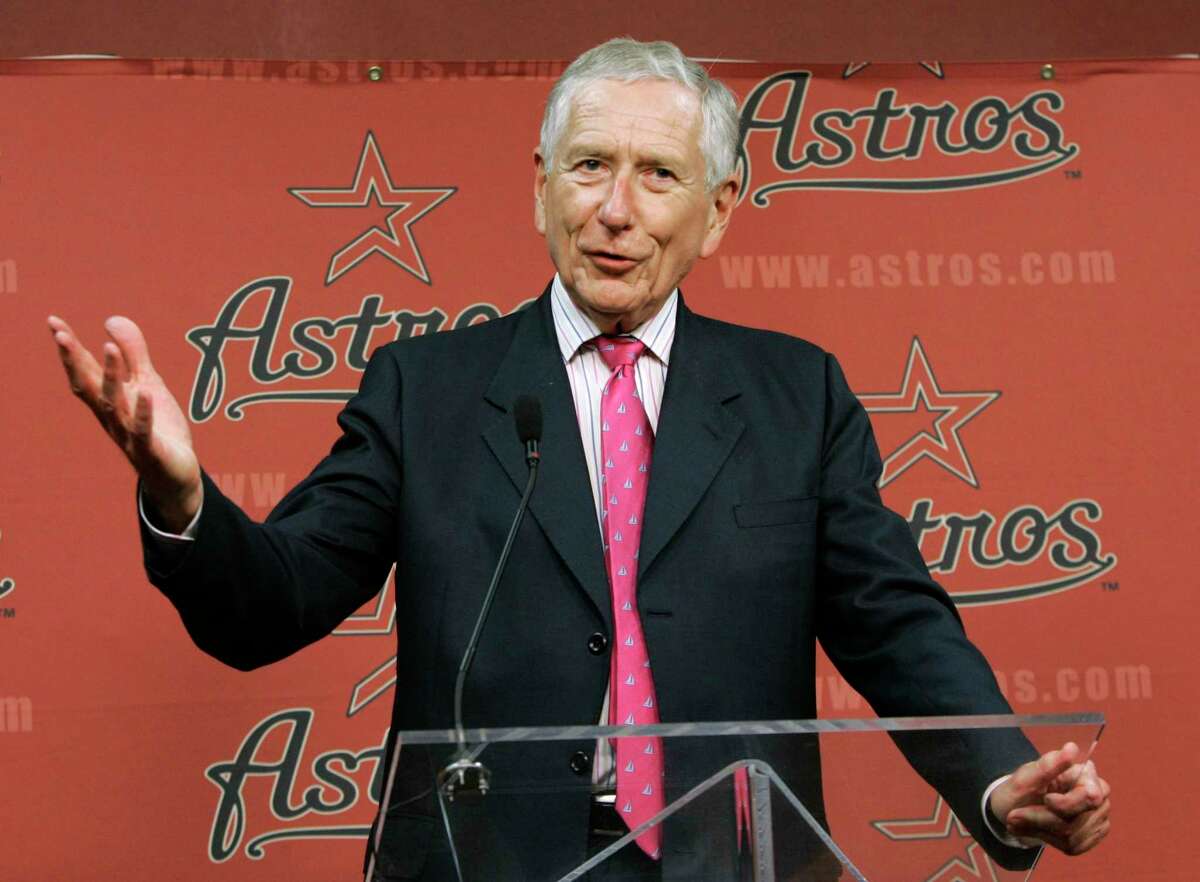 Before Drayton McLane sold the Astros in 2011, he considered selling the team to a group in Northern Virginia until Houston voted to help build Minute Maid Park.
