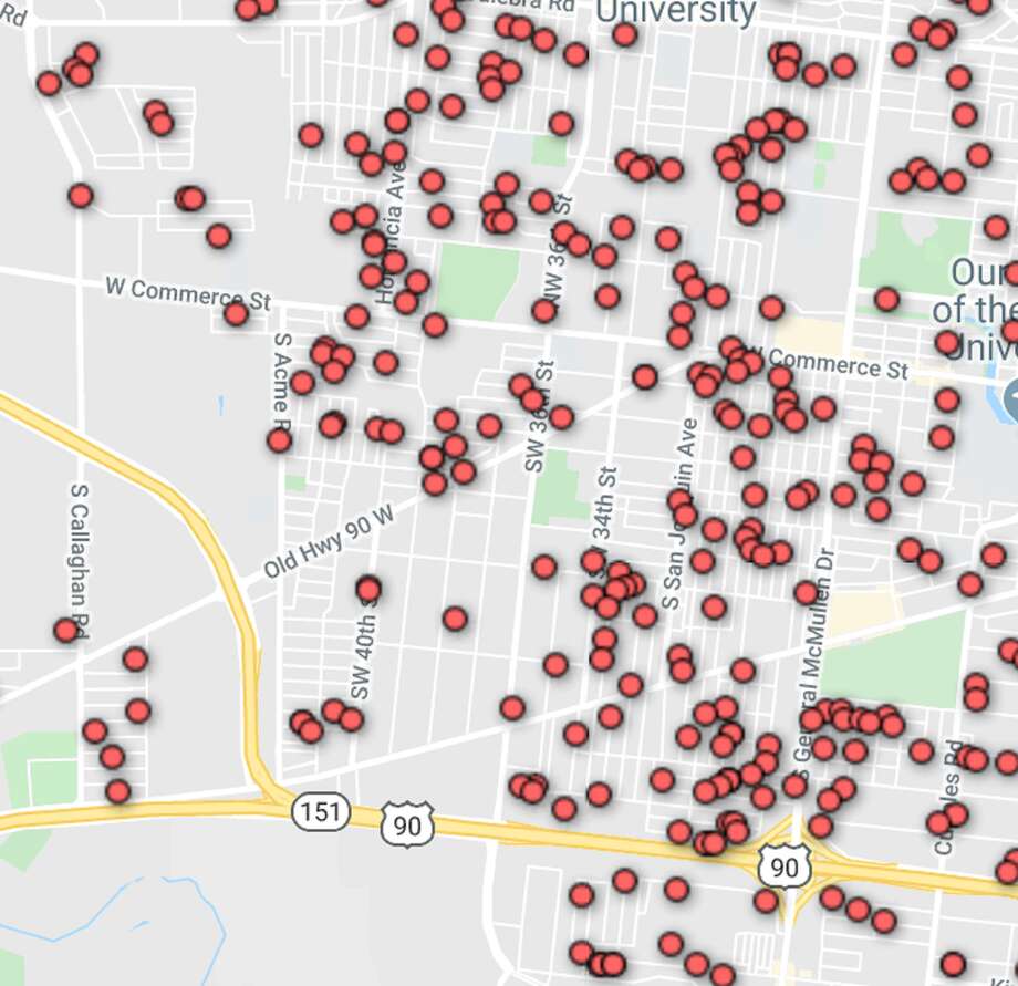 Registered Sex Offenders In Bexar County By Zip San Antonio Express News