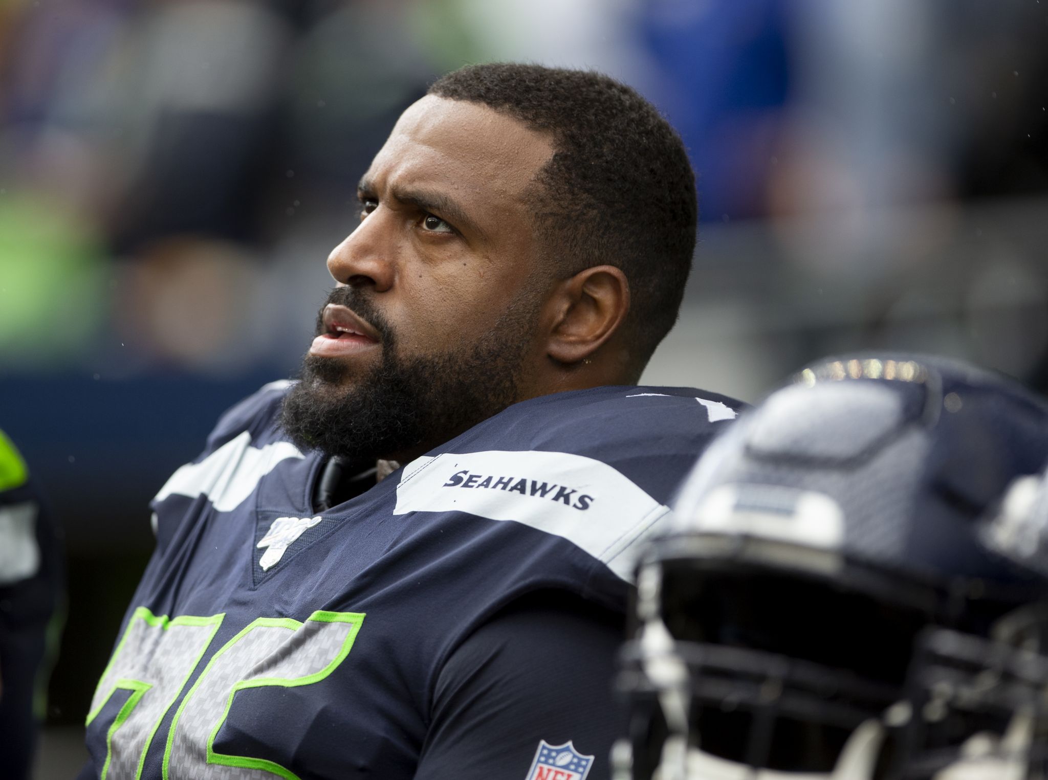 SEAHAWKS: OT Duane Brown says learning must be accelerated on new-look  offensive line