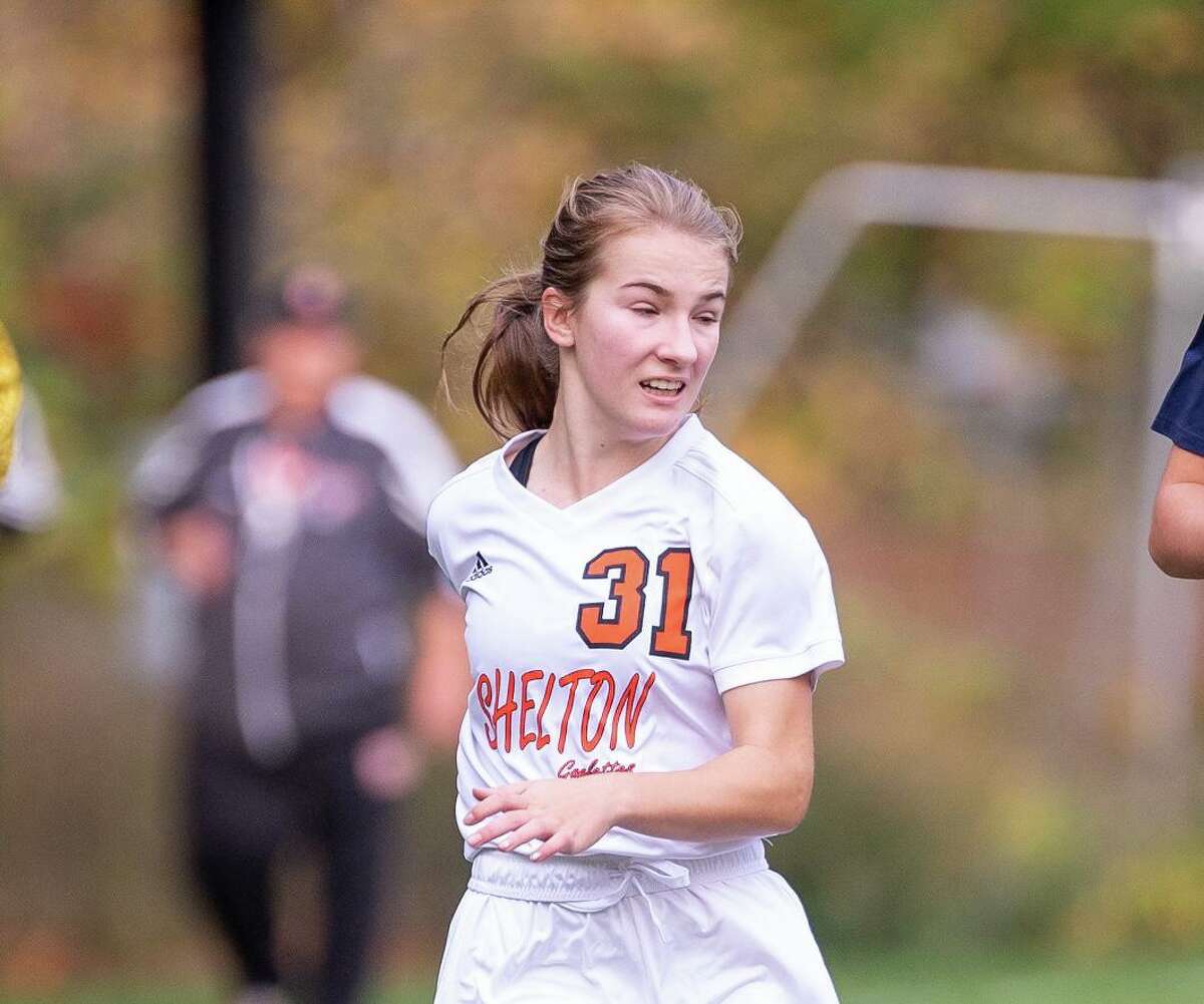Haley Oko scored three goals when Shelton defeated Lauralton Hall, 5-0, on Friday.