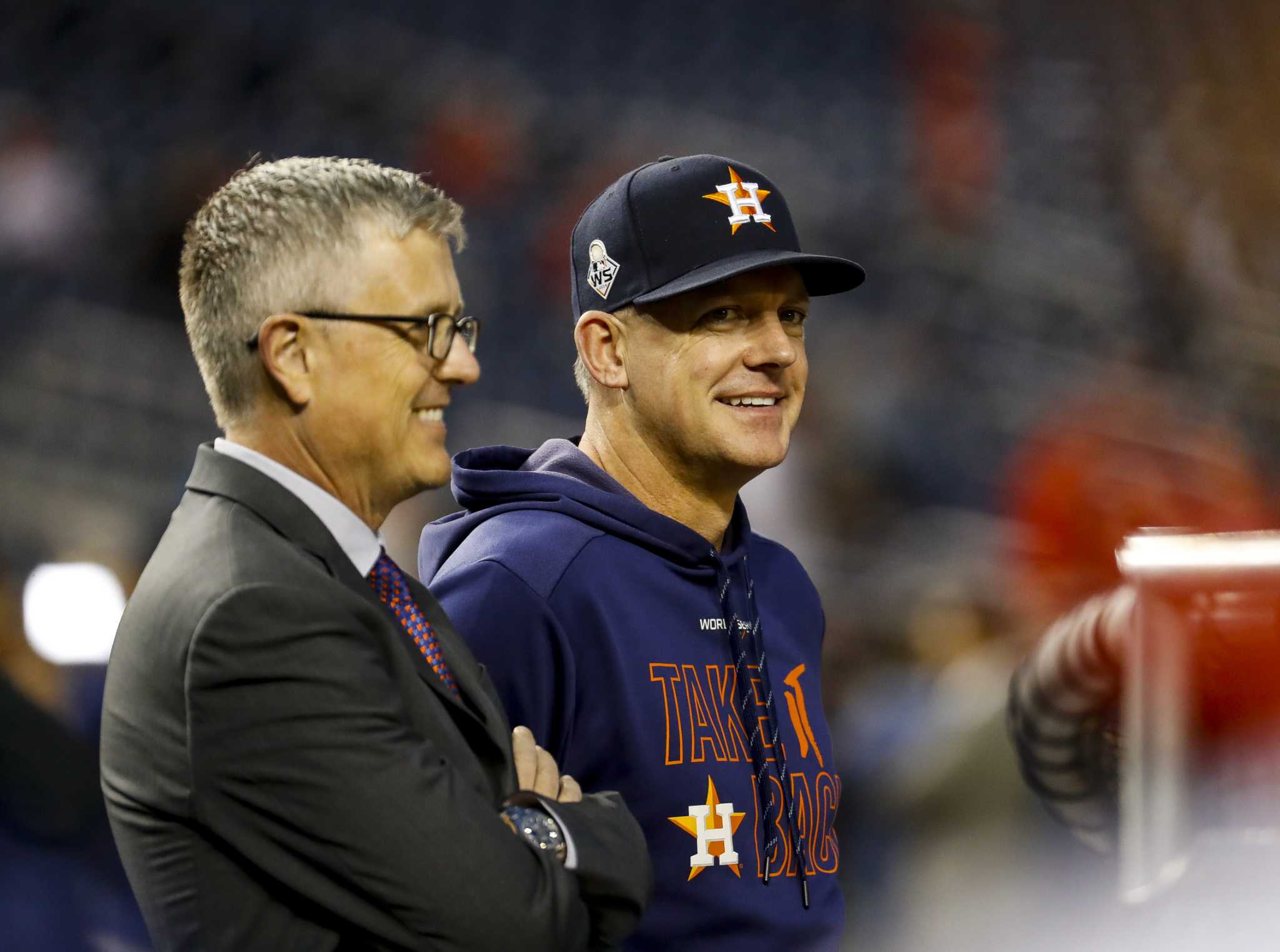 Astros fire A.J. Hinch, Jeff Luhnow after MLB report into sign