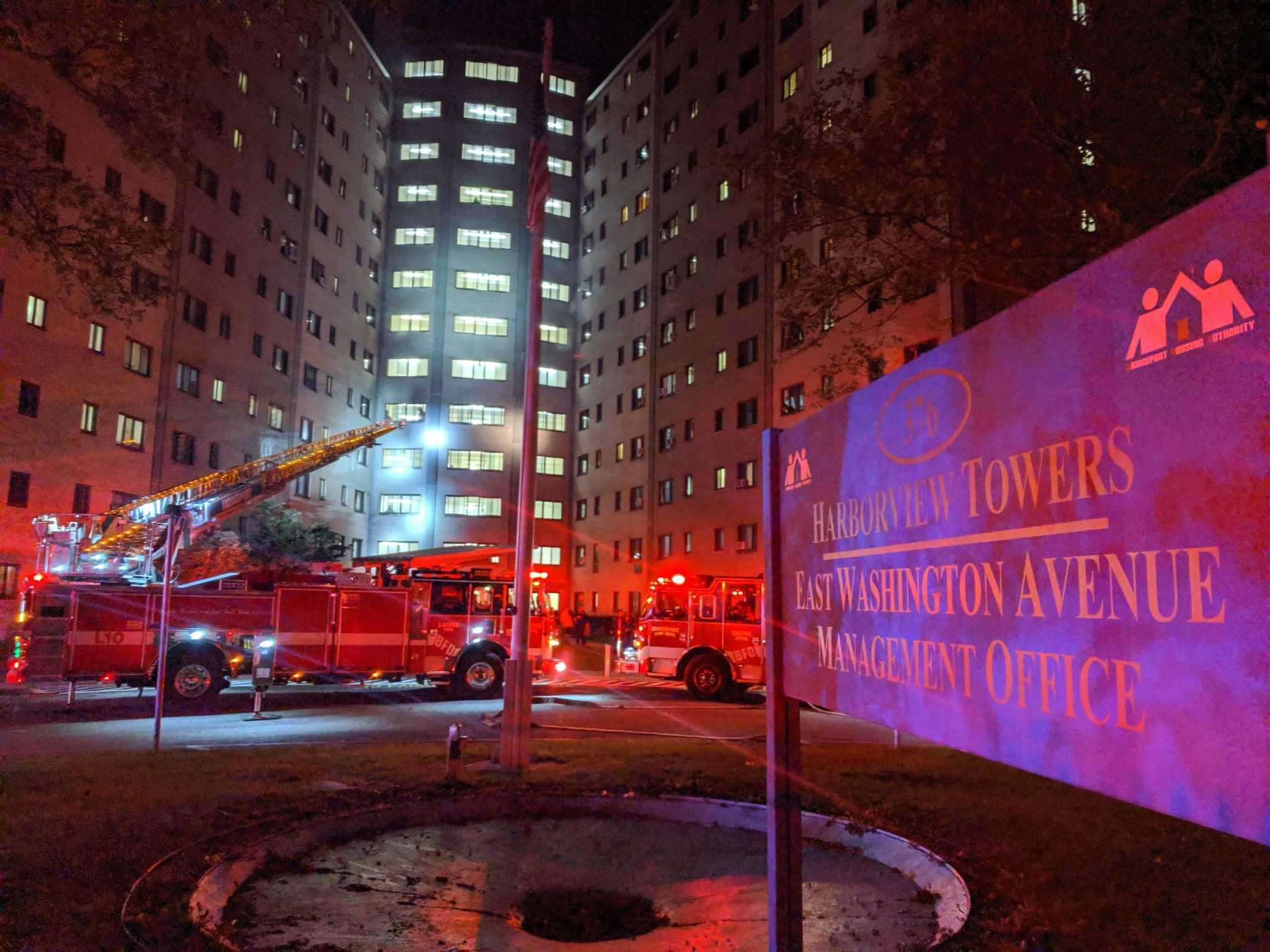 No injuries reported at Bridgeport apartment fire
