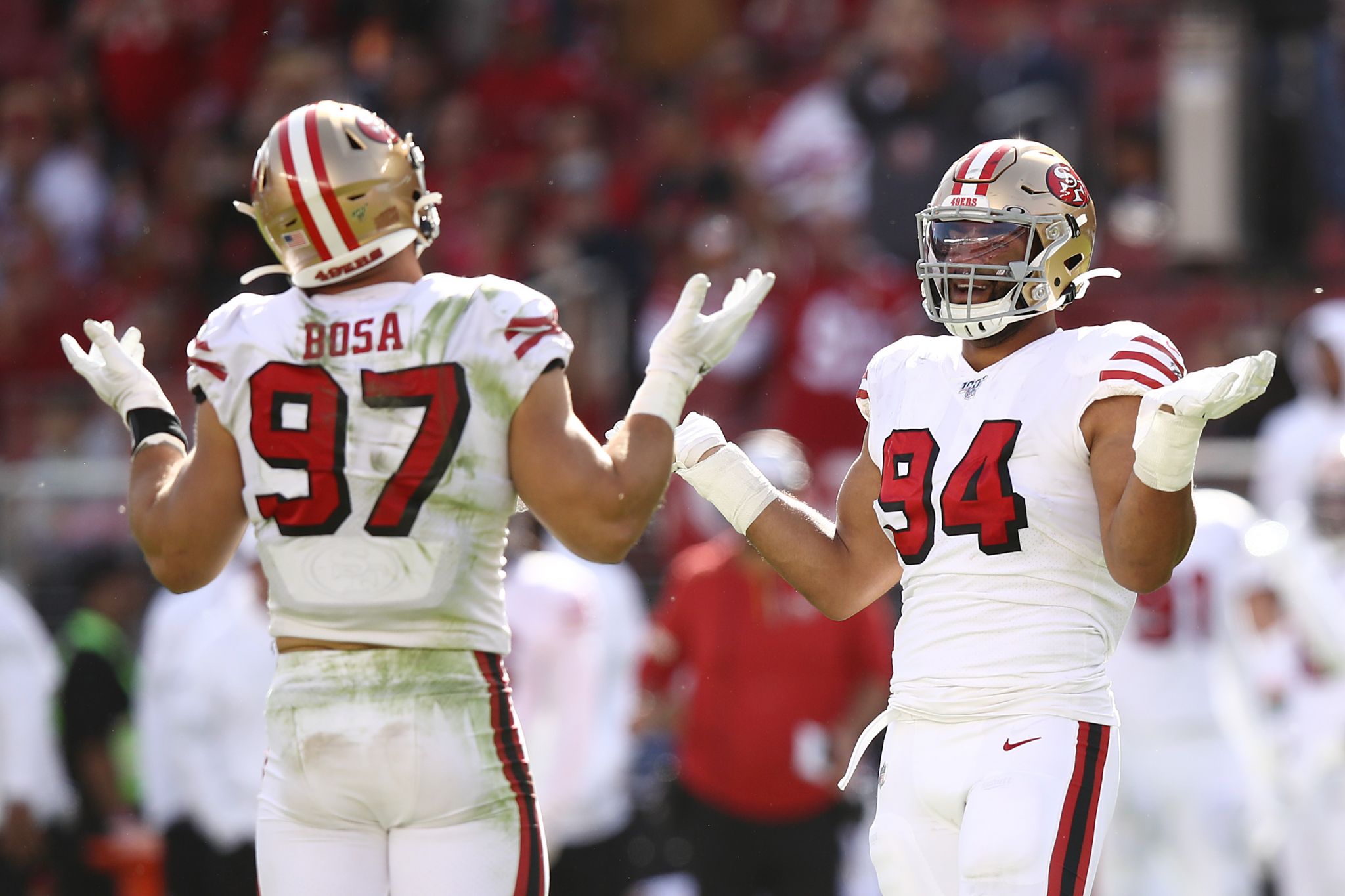 49ers 51, Panthers 13: Studs and duds -- Bosa, Coleman star