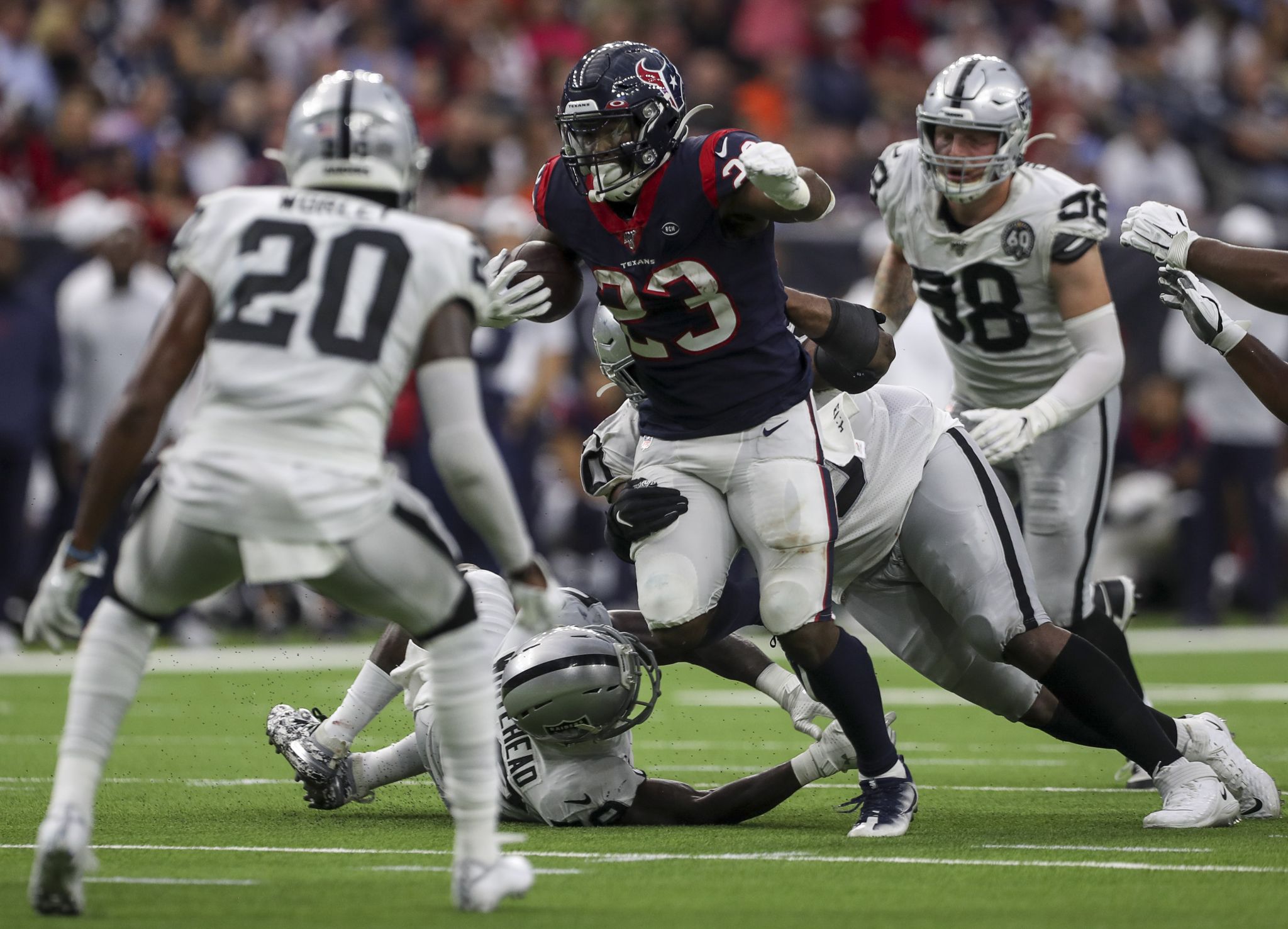 Deshaun Watson rallies Texans to win over Raiders