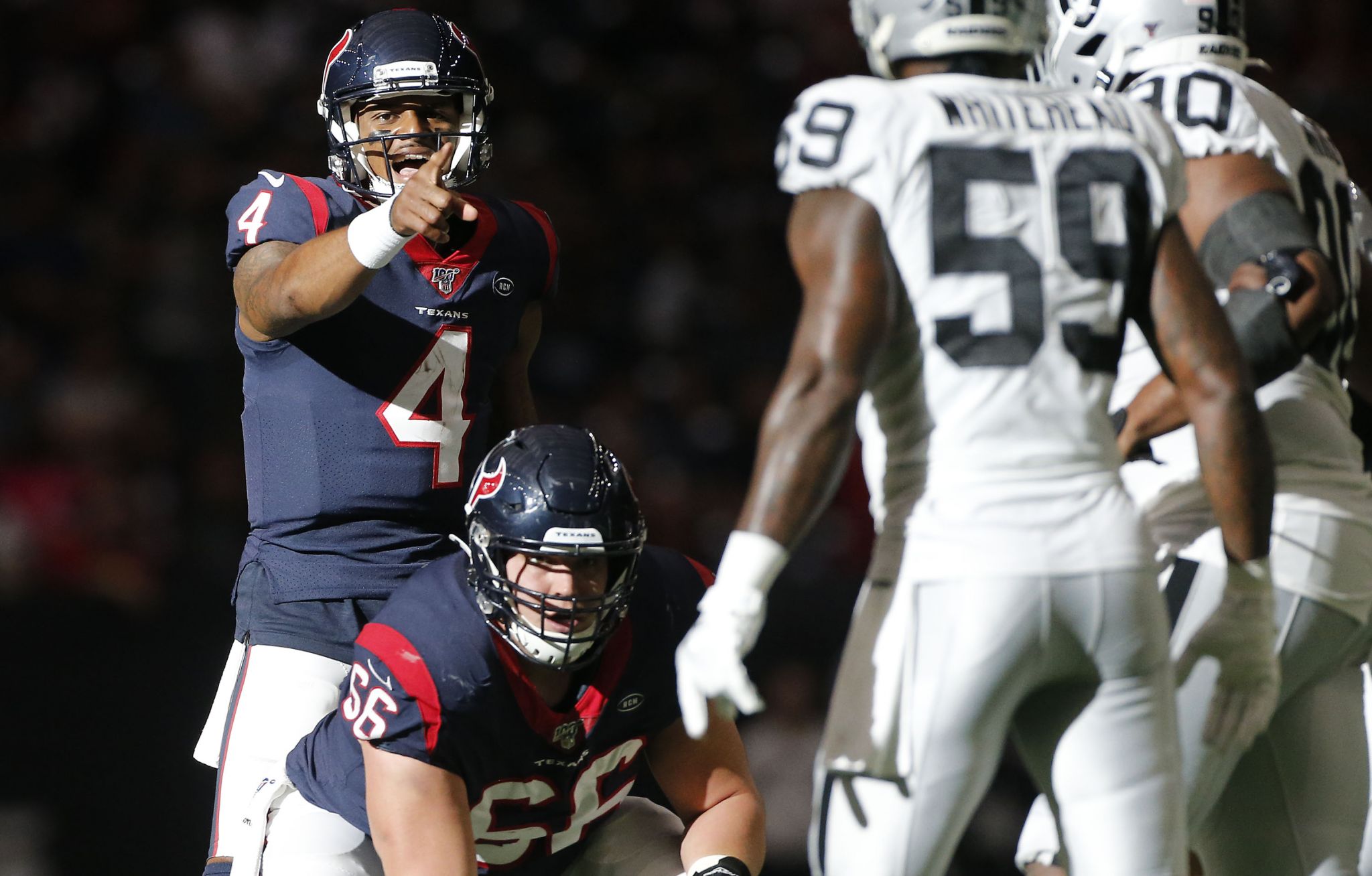 Deshaun Watson rallies Texans to win over Raiders