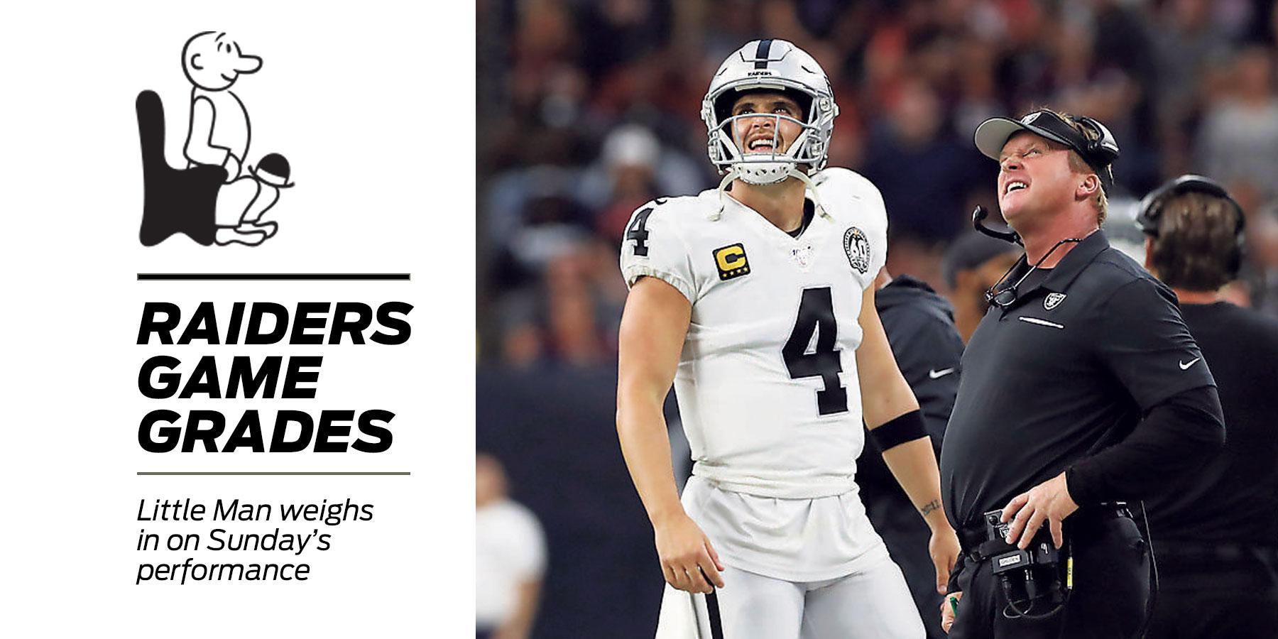 Grading the Raiders' loss against the Texans