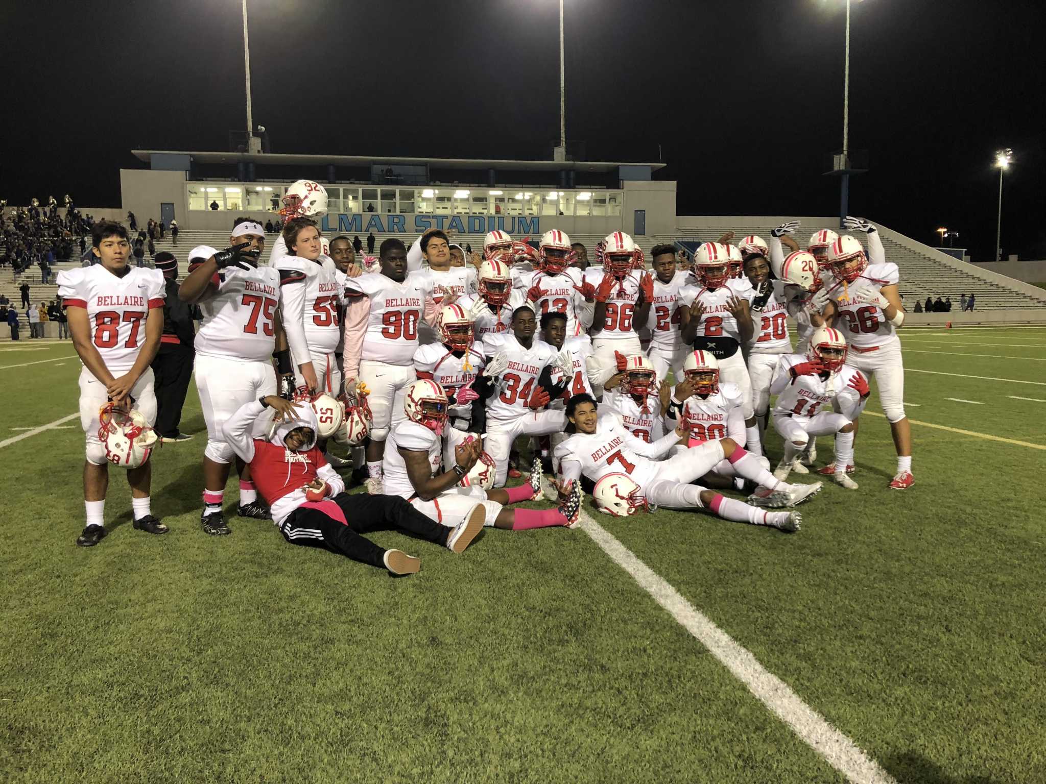 Football the Bellaire Cardinals emerge victorious from backandforth