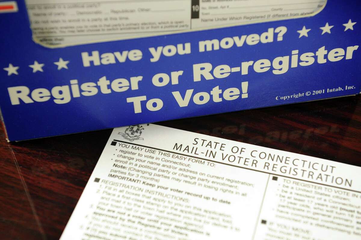 Connecticut voter registration form