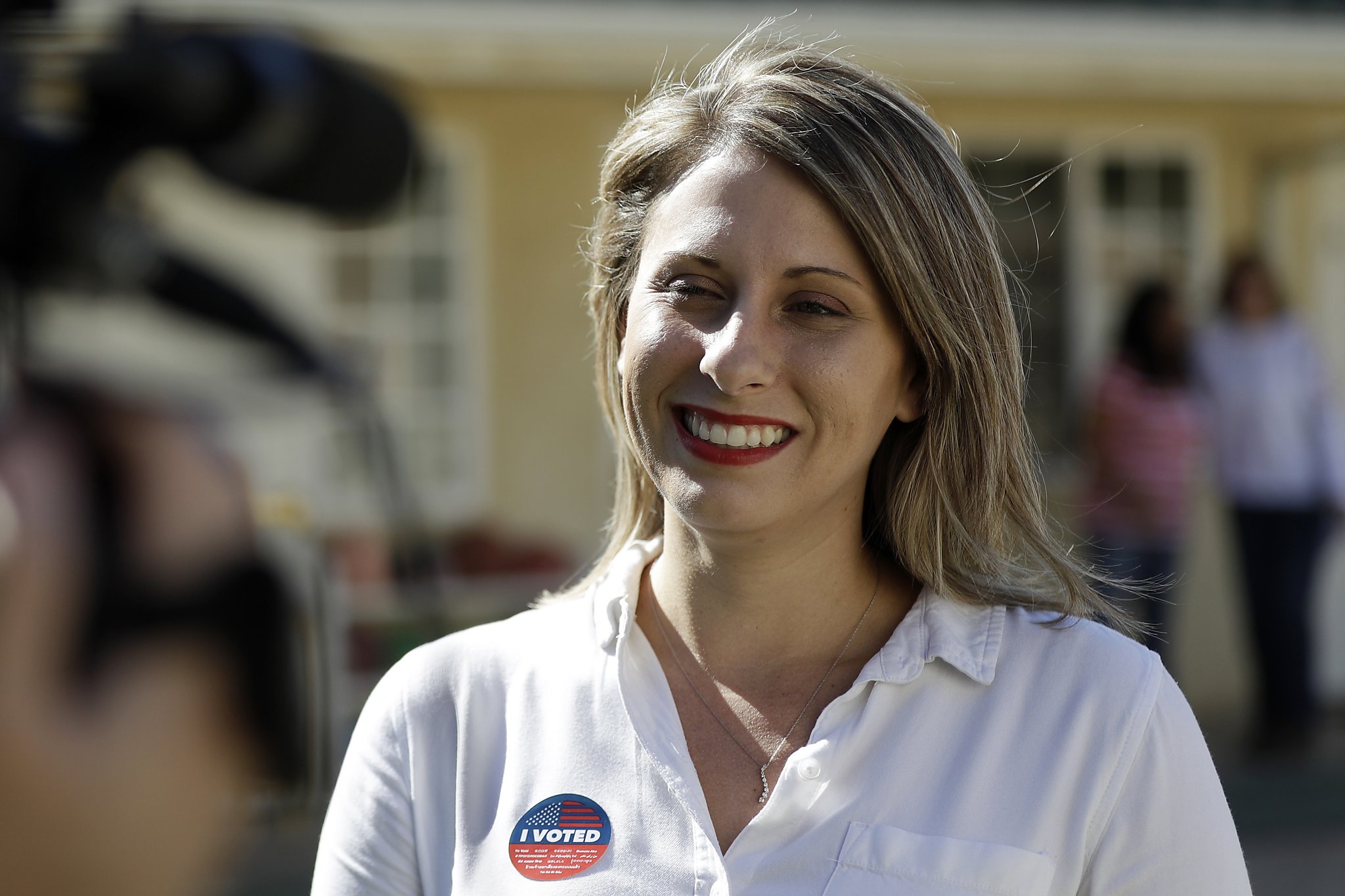 Katie Hill starts her comeback from sex scandal