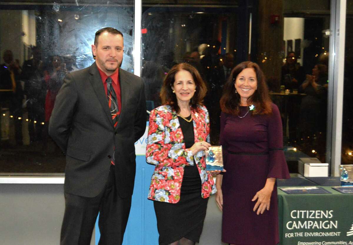 From left are Louis Rosado Burch, Connecticut program director, Citizens Campaign for the Environment; state Rep. Gail Lavielle; and Adrienne Esposito, executive director, Citizens Campaign for the Environment.